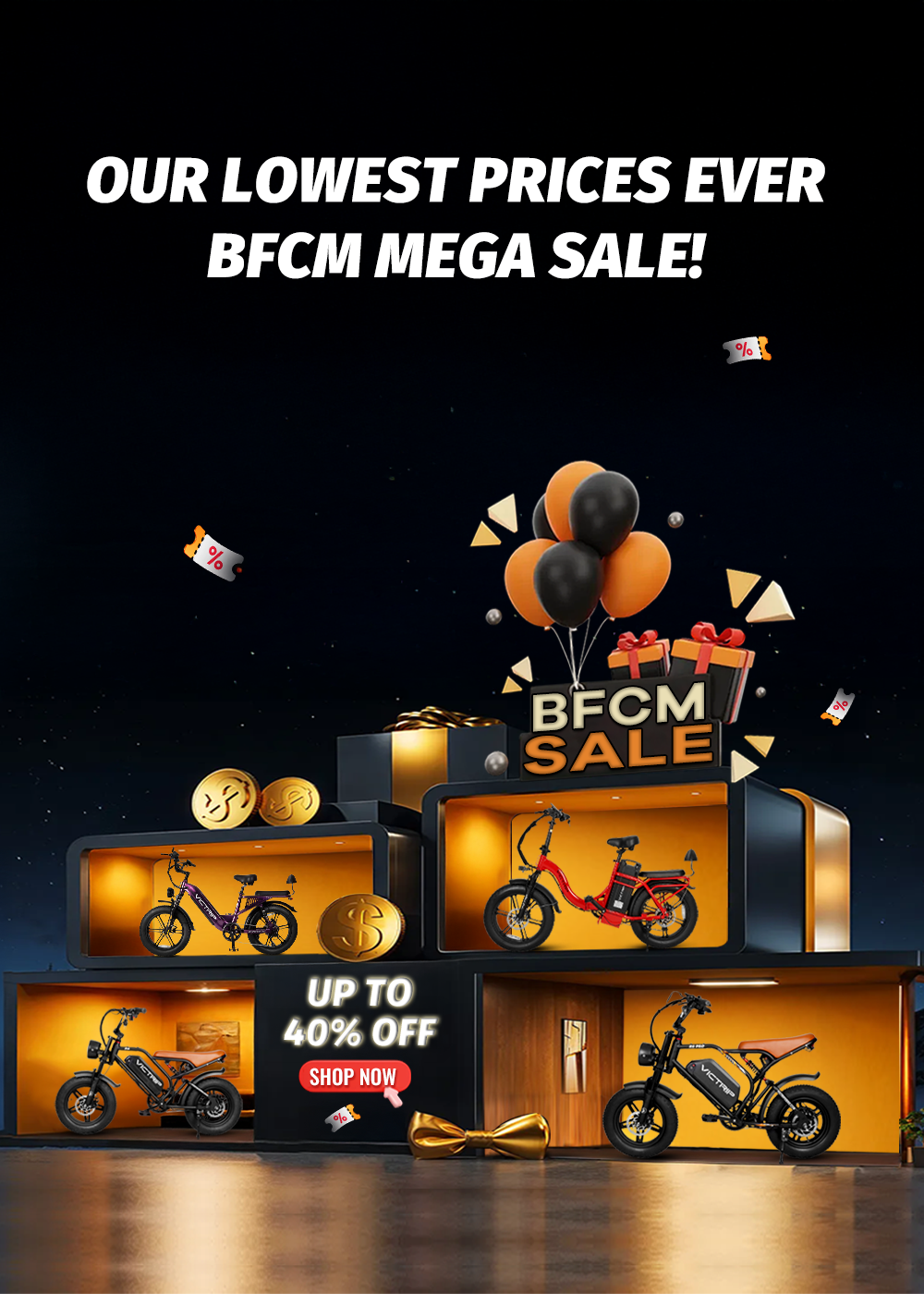 Electric Bike Black Friday Deals | VICTRIP