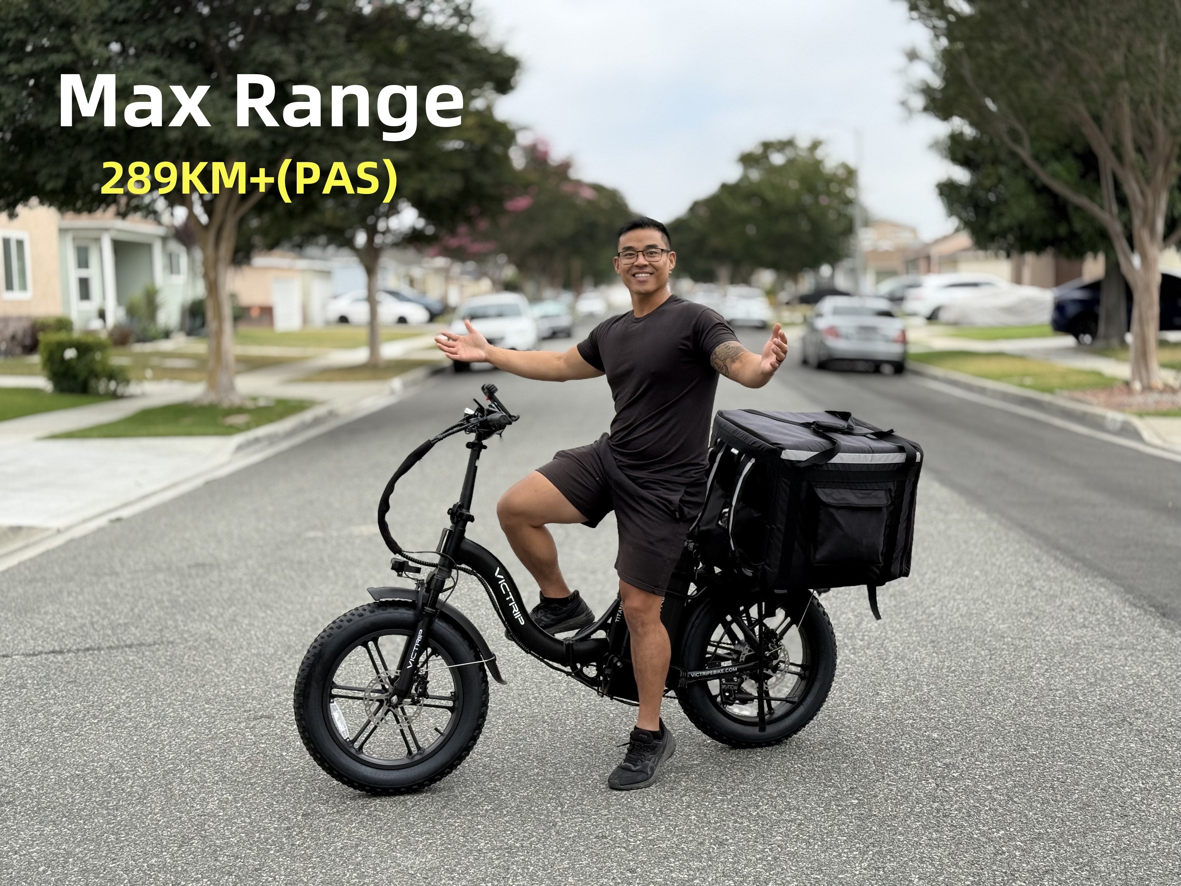 Long Range Ebike Folding | VICTRIP