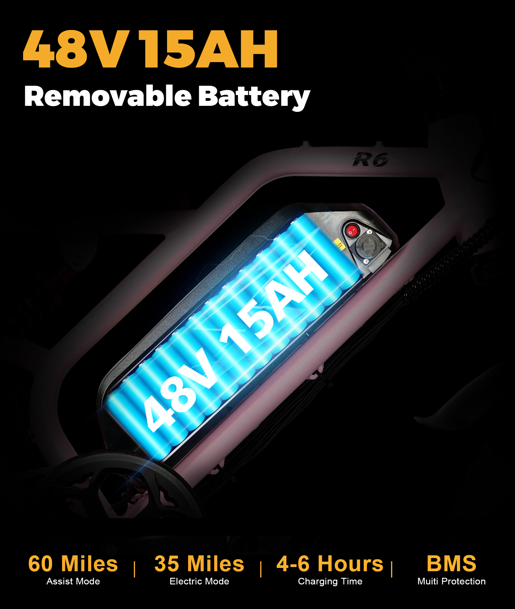 48V Youth Electric Bike | VICTRIP