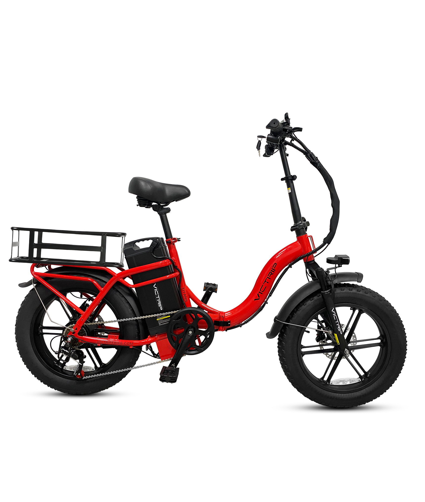 Electric Fat Tire Folding Bike | VICTRIP