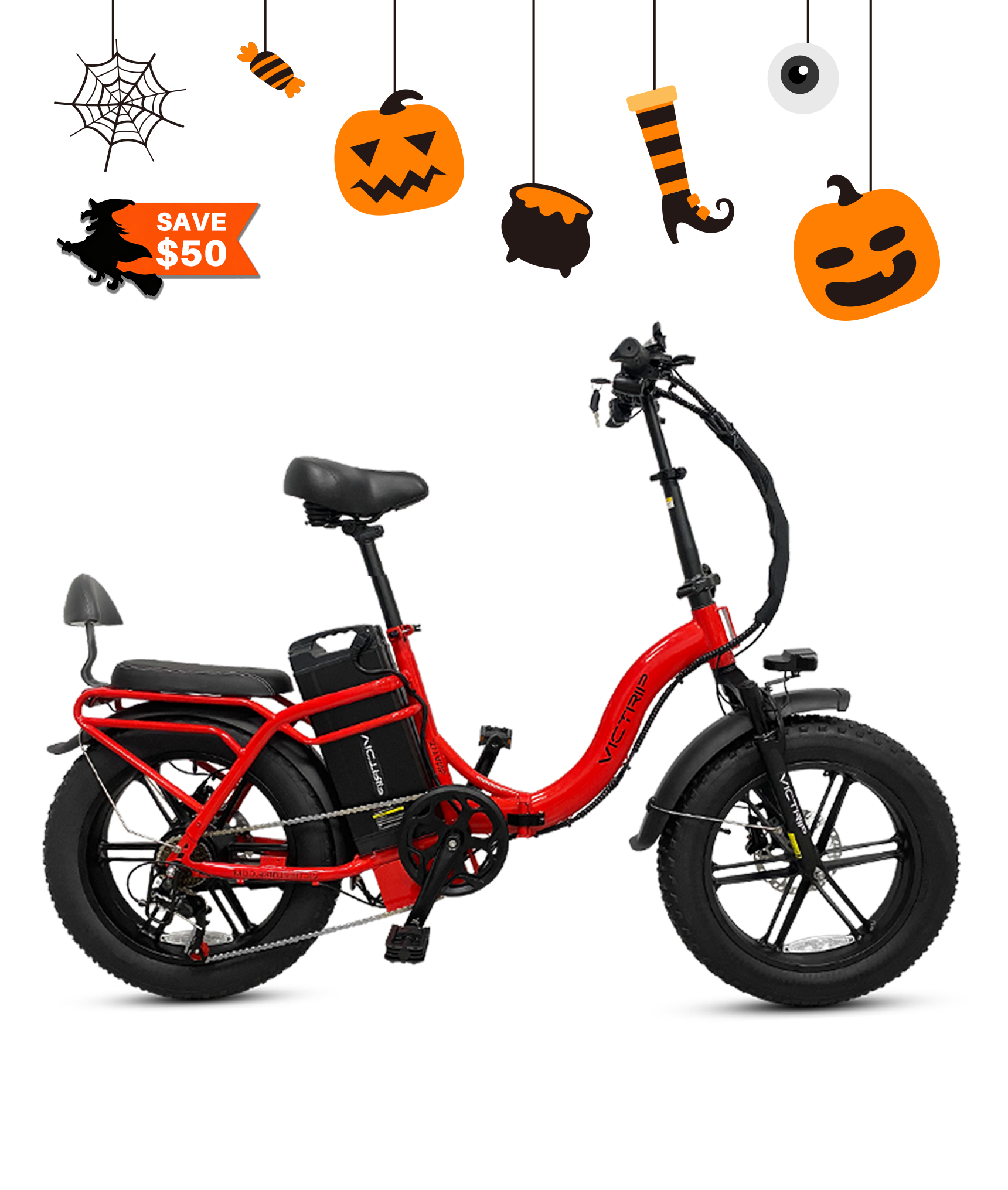 VICTRIP® TITAN S 1000W Long Range Ebike