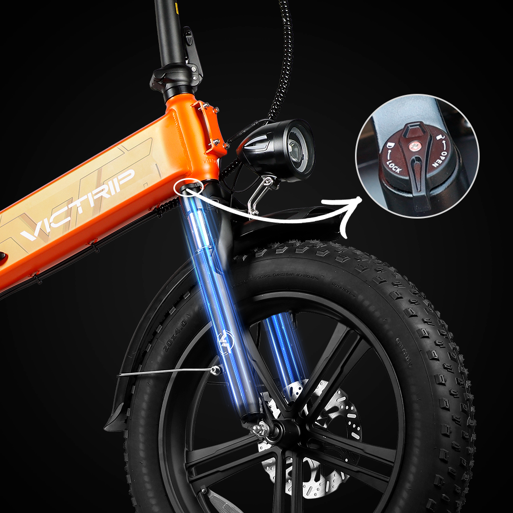 Adjustable Suspension Ebike | VICTRIP