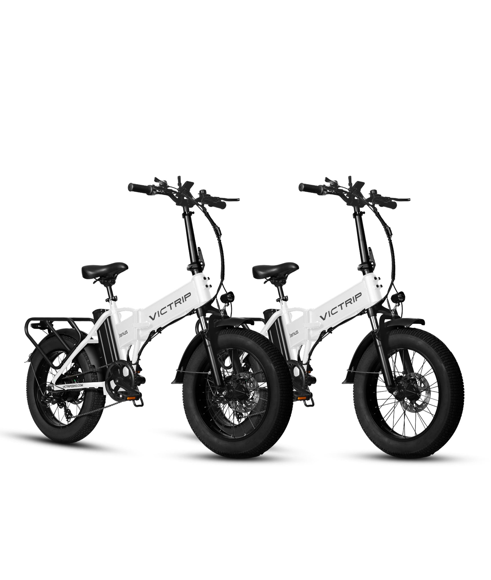White Electric Commuter Bikes | VICTRIP