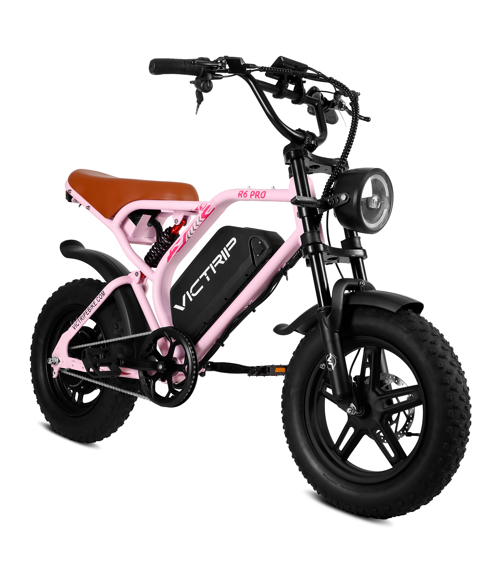 Pink Electric Bike Off Road | VICTRIP