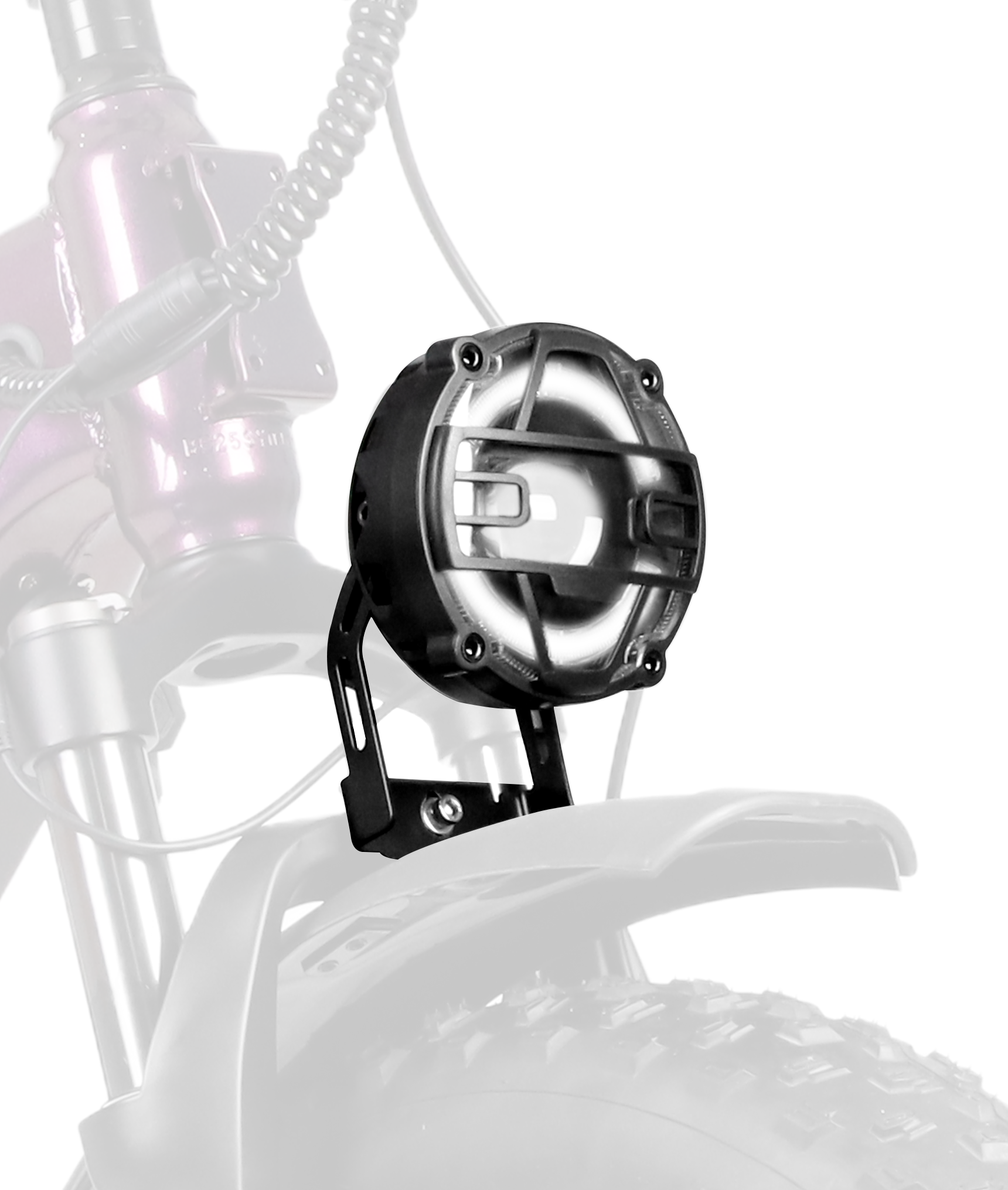electric bicycle headlight EBycco Bike for E8/E9/EB7/EB7Pro/V7/EB10/V7PRO/C5PR The precision lens focuses the beam onto the path in front of you Current 500 E-bike headlight