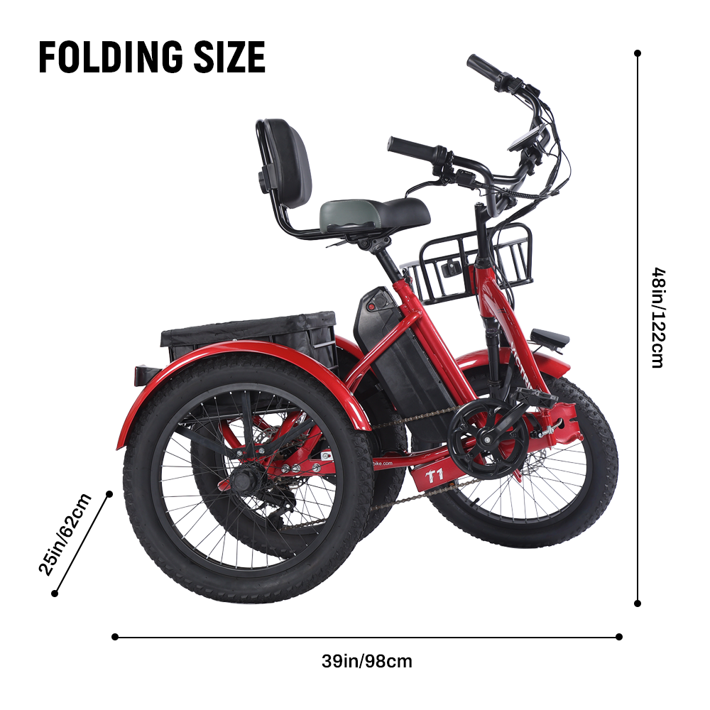 Foldable Electric Tricycle | VICTRIP