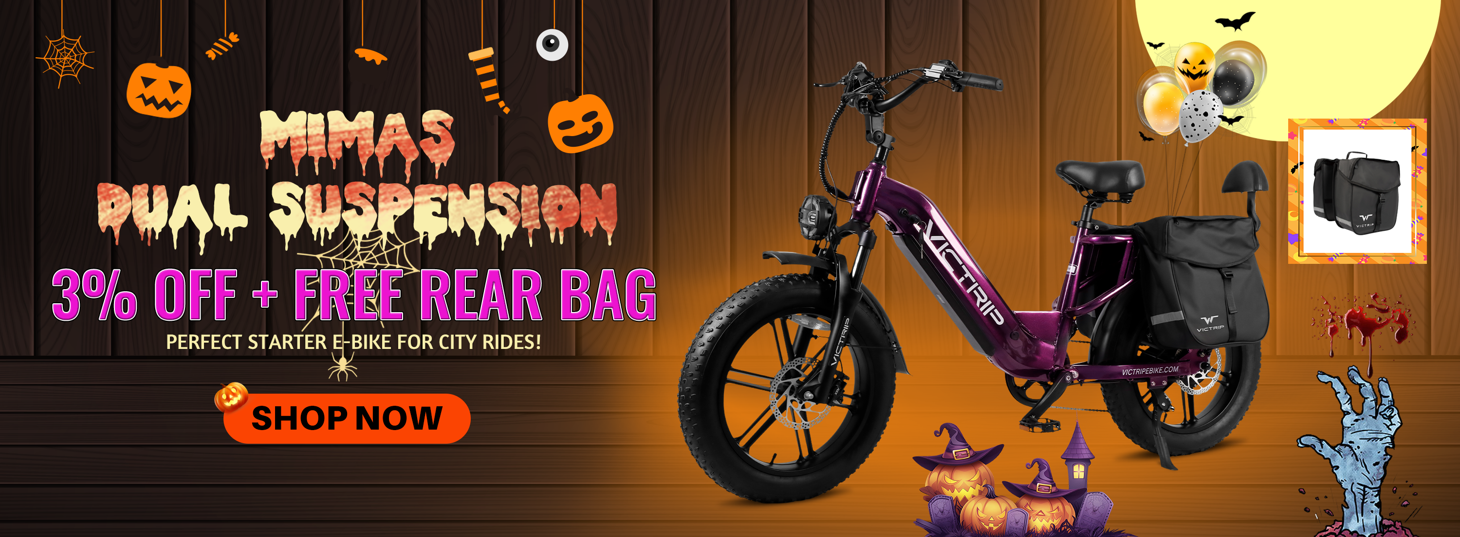 Electric Bike For Adults 50 Mph | VICTRIP