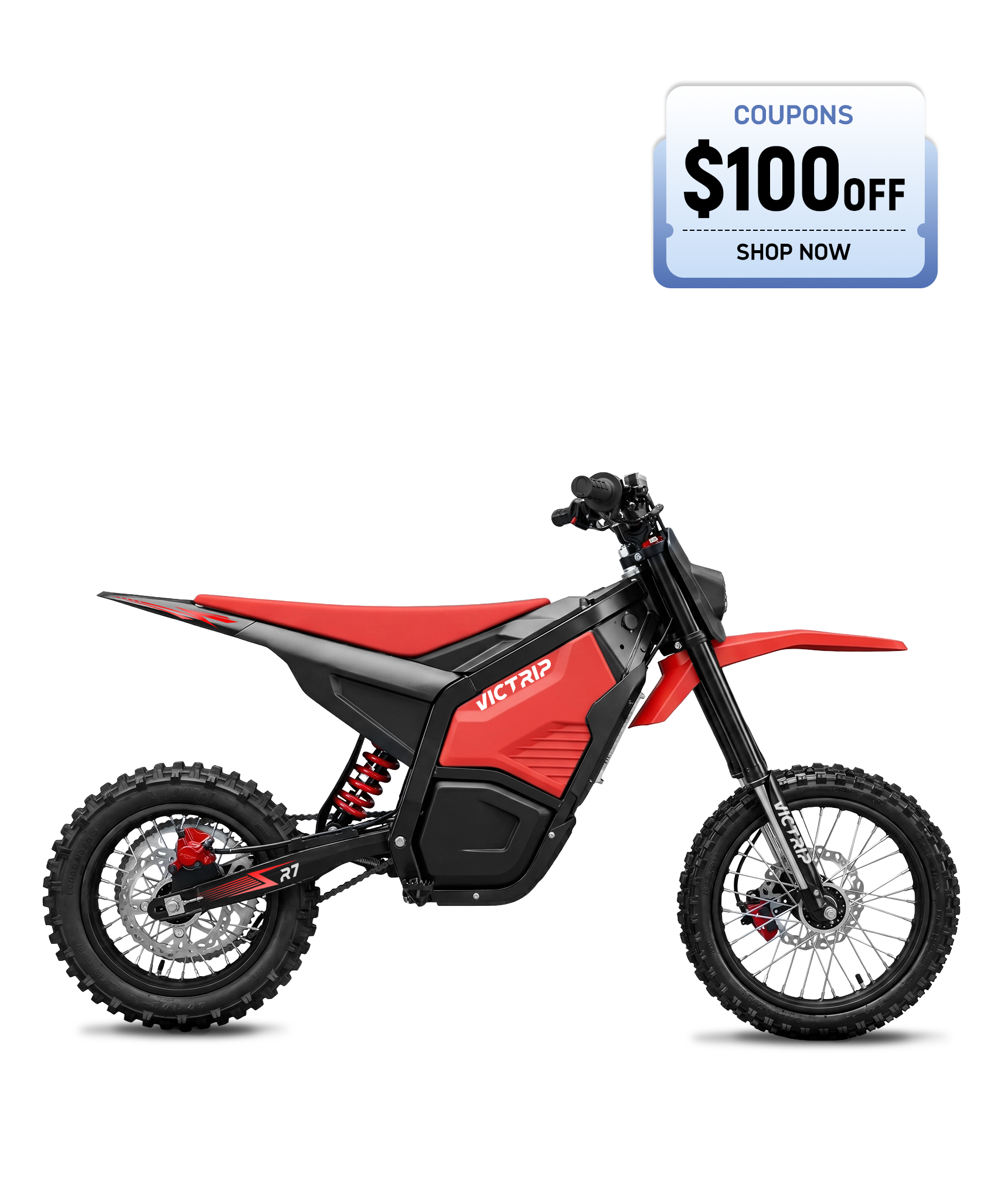 VICTRIP®R7 4000W Electric Dirt Bike For Teens & Adults