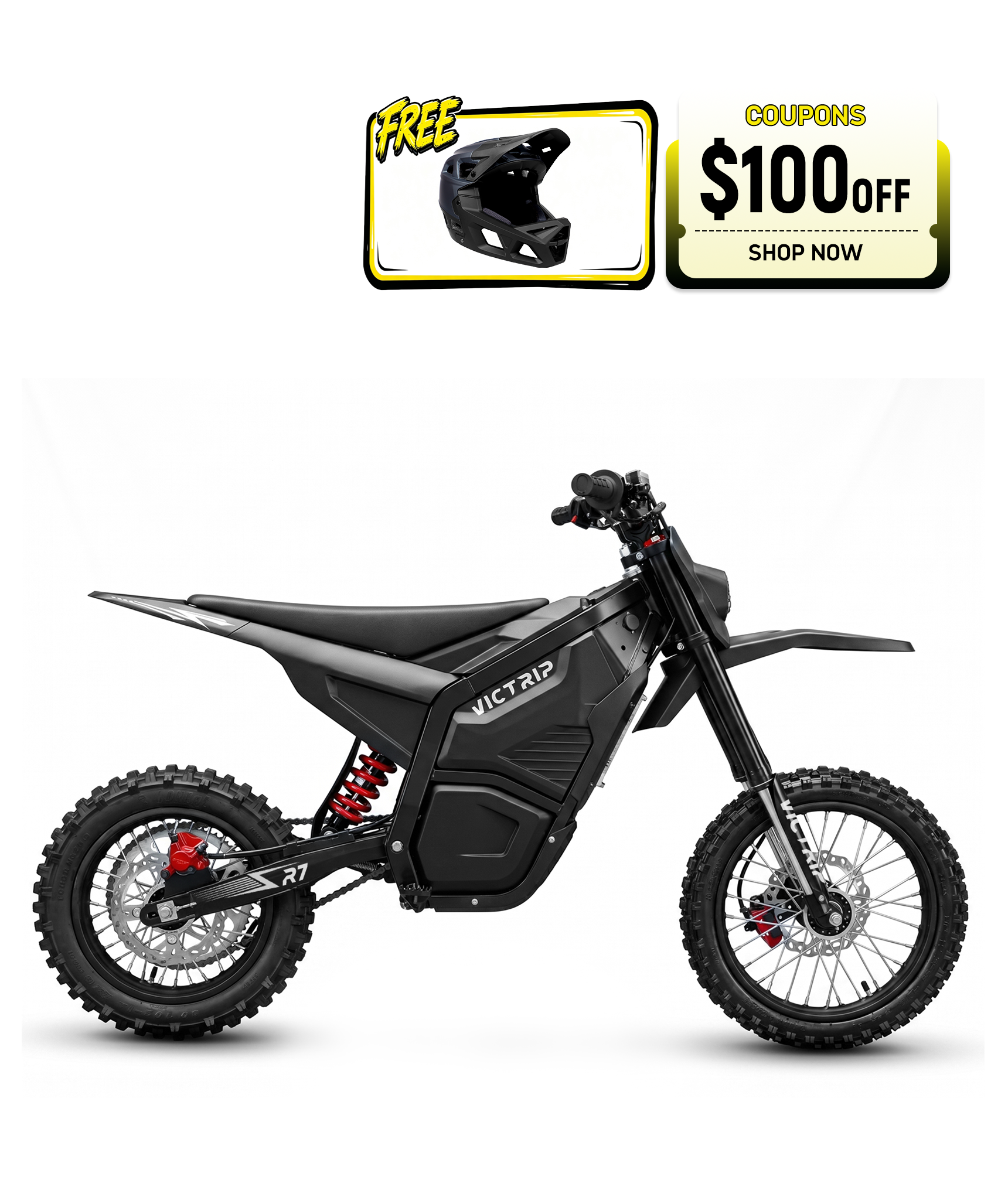 electric dirt bikes for 10 year |victrip