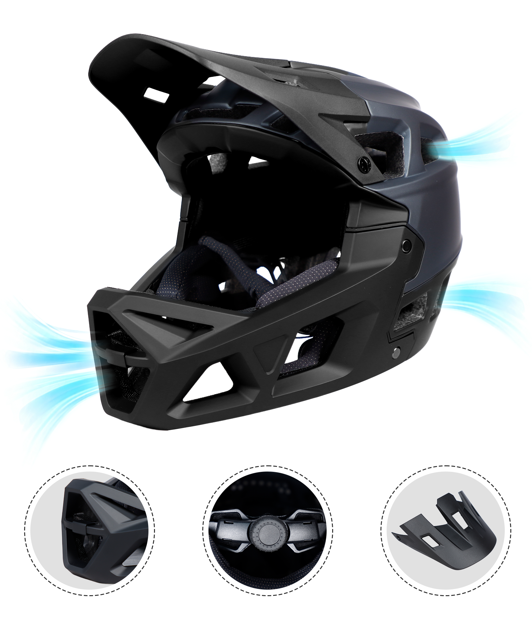 Motorbike Helmets Full Face | VICTRIP