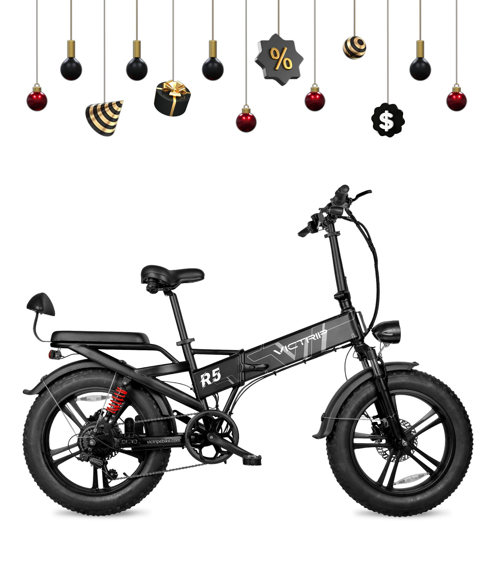 VICTRIP® R5 Foldable Ebike