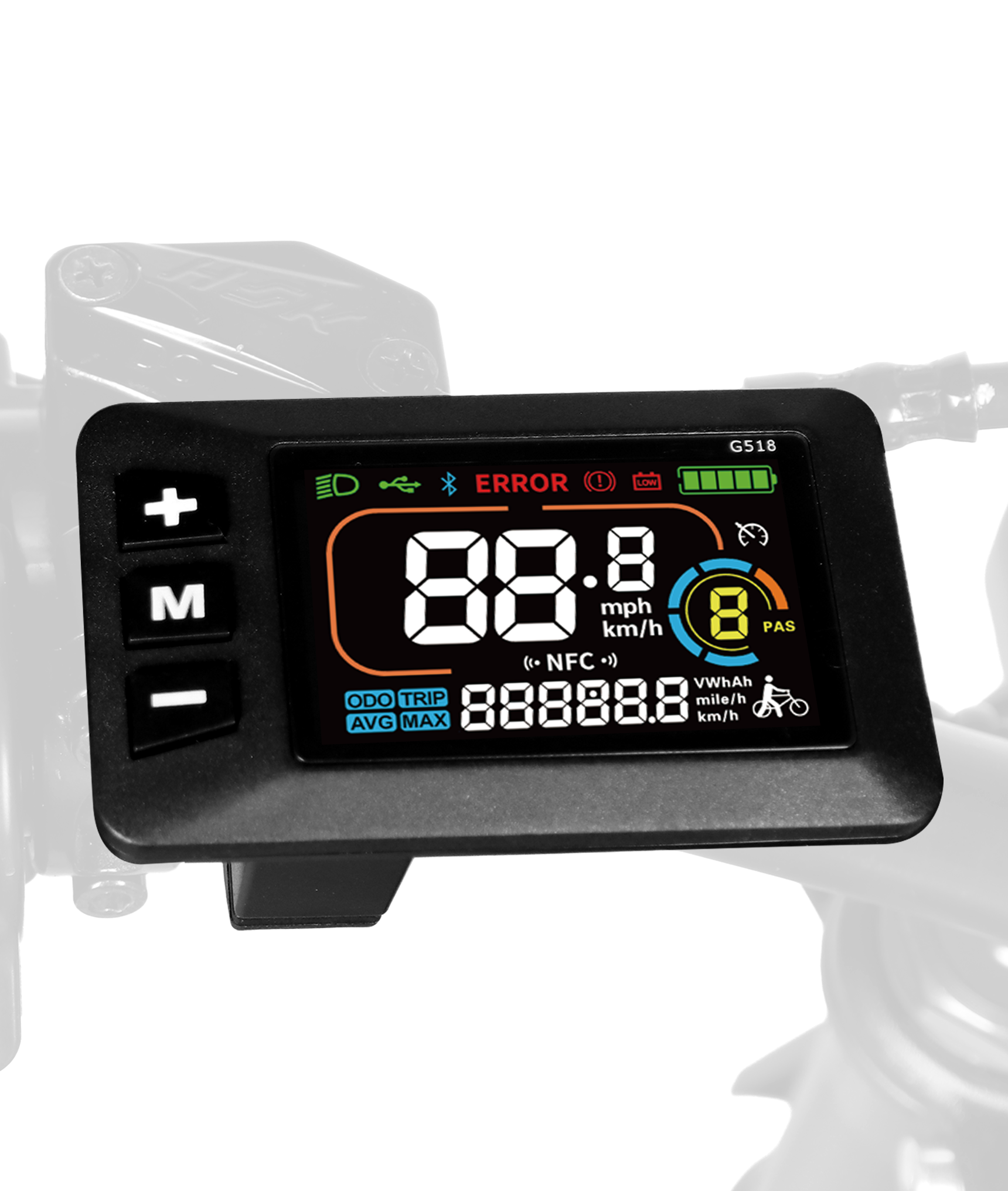 LCD Display for Electric Dirt Bike