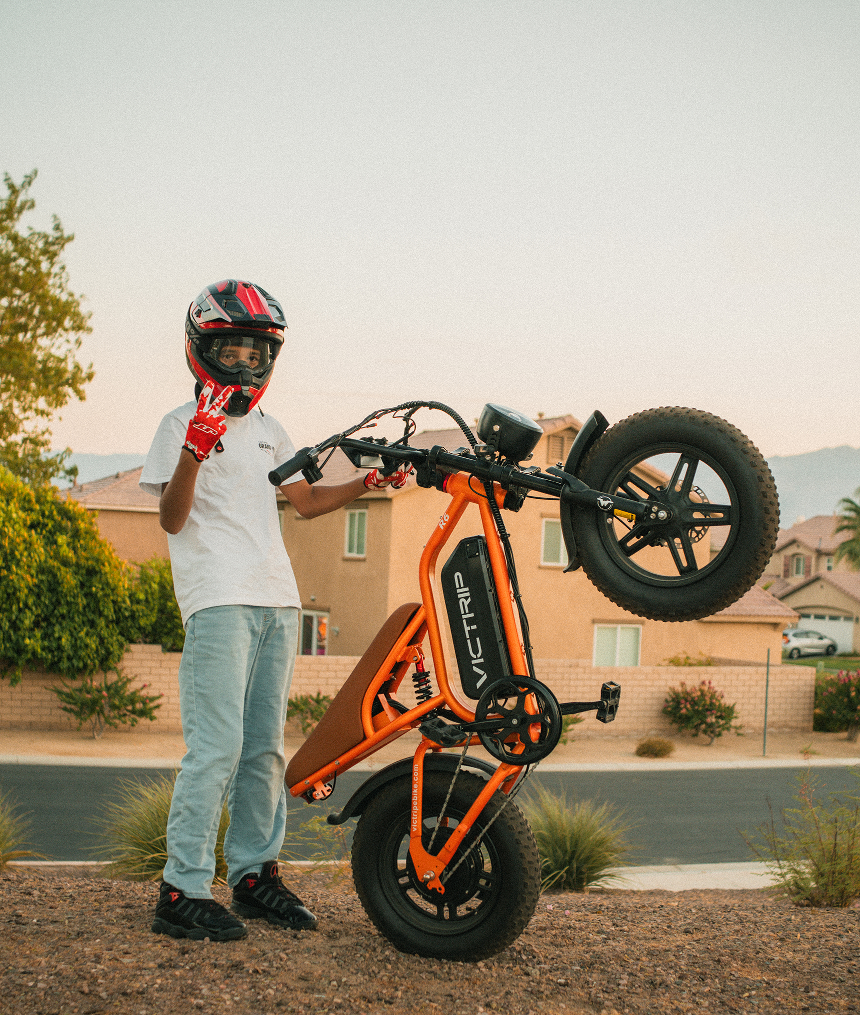 VICTRIP ®R6 Off Road Electric Bike For Teens