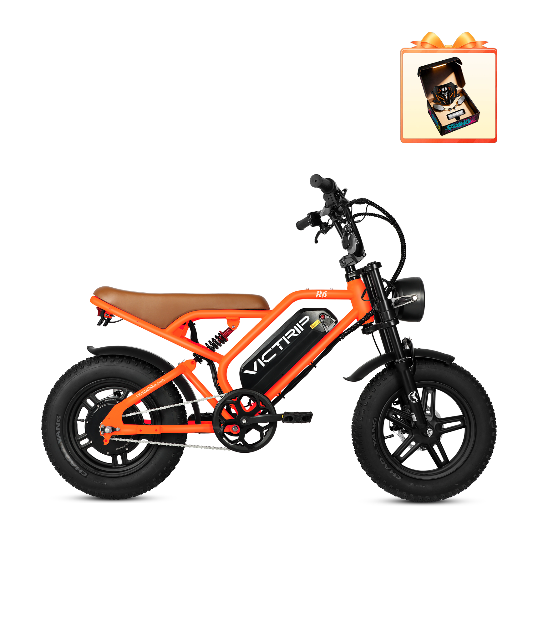 1000W Full Suspension Electric Bike Fat Tire | VICTRIP