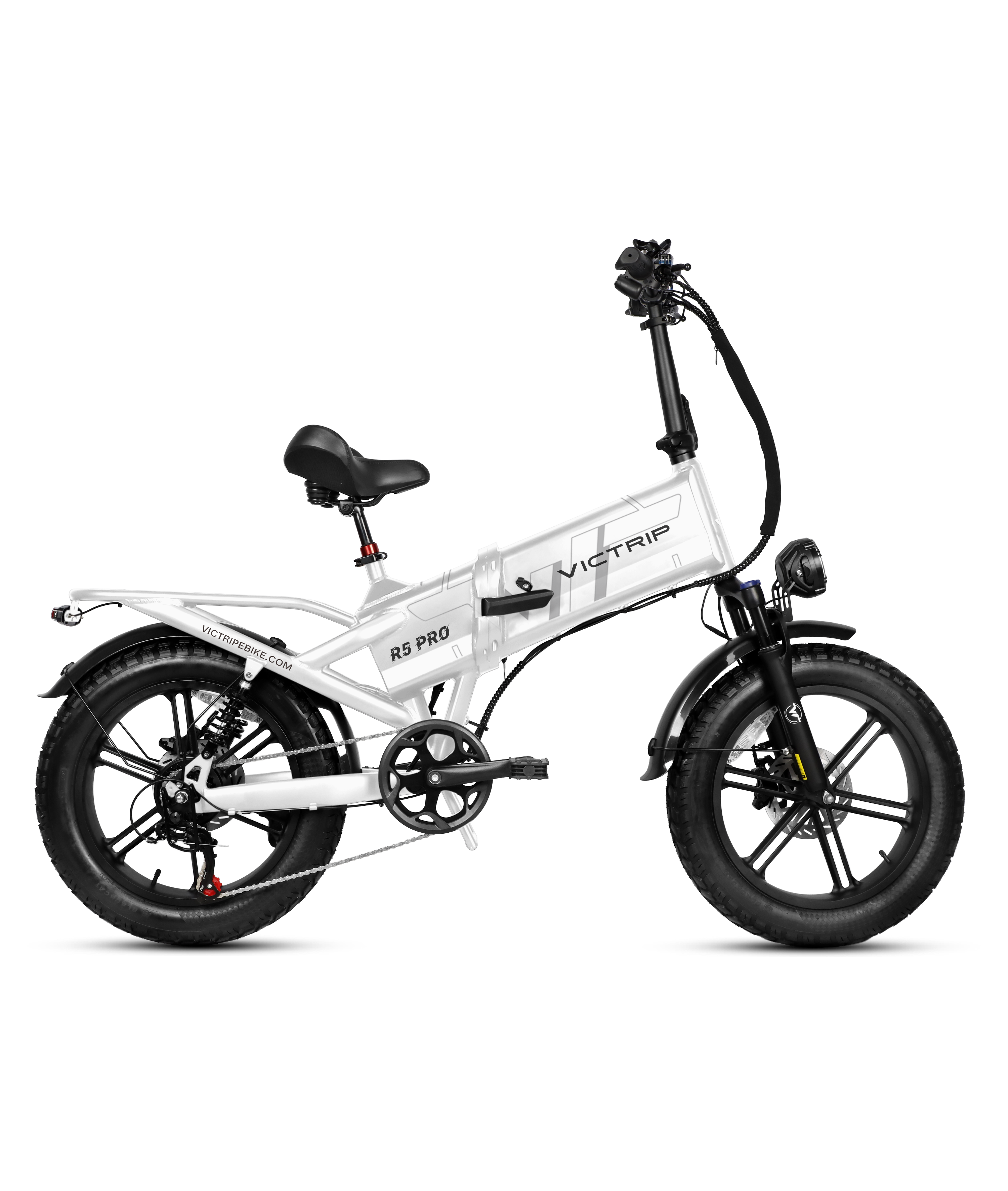 electric bicycle europe VICTRIP® R5 Pro 250W Foldable E Fat Bike for All Terrain