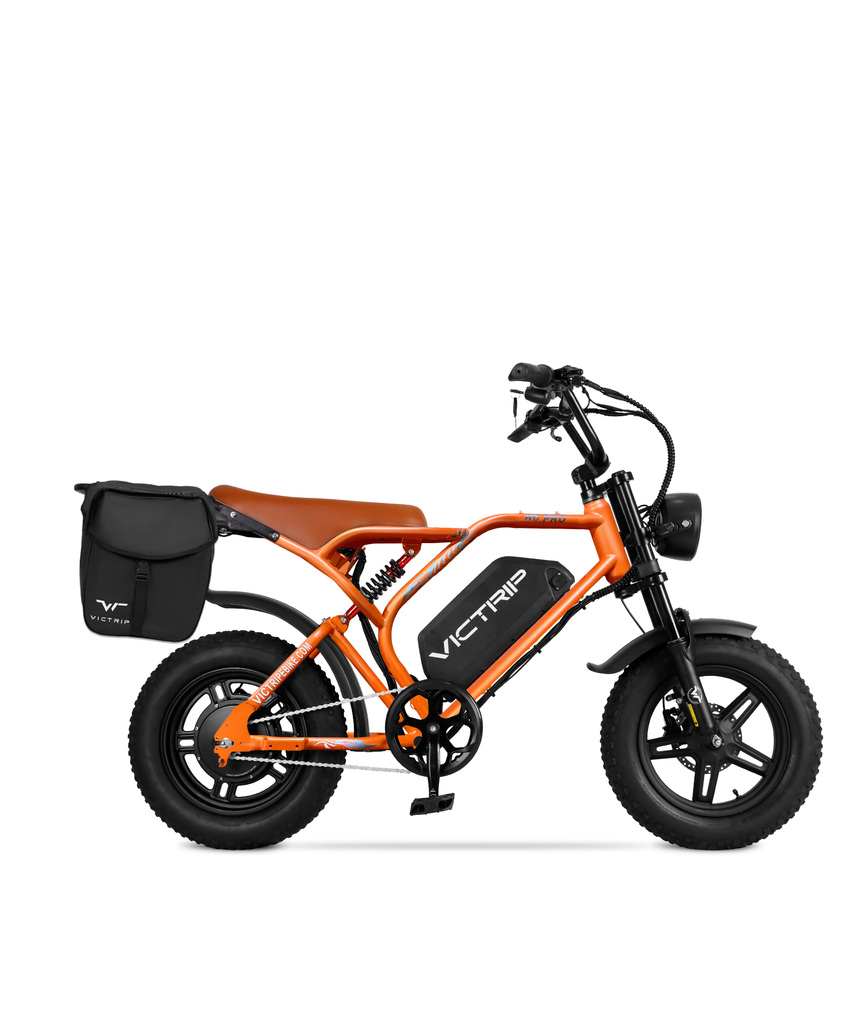 VICTRIP®R6 Pro - 1500W Full Suspension Moped Style EBike