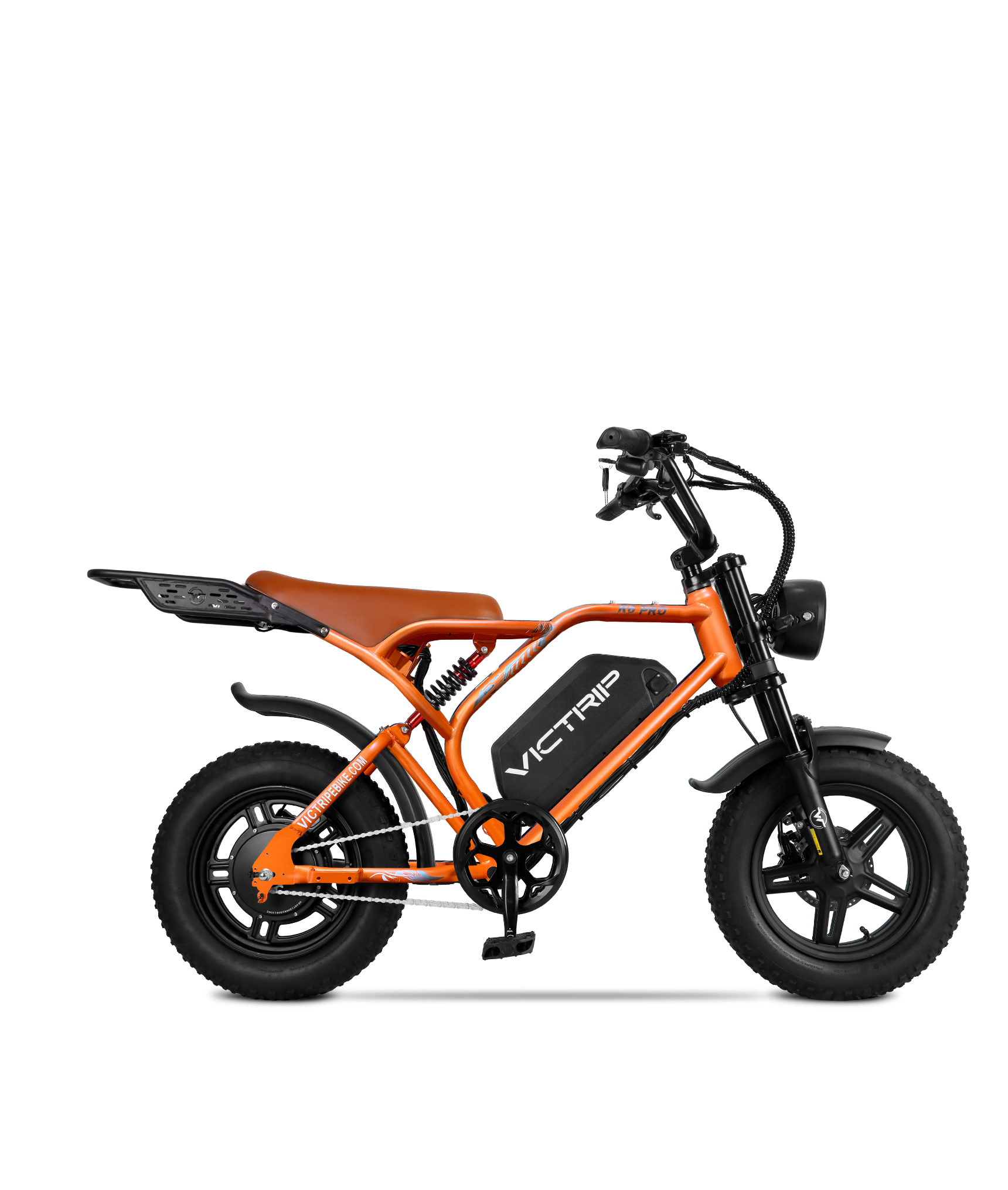 VICTRIP®R6 Pro - 1500W Full Suspension Moped Style EBike