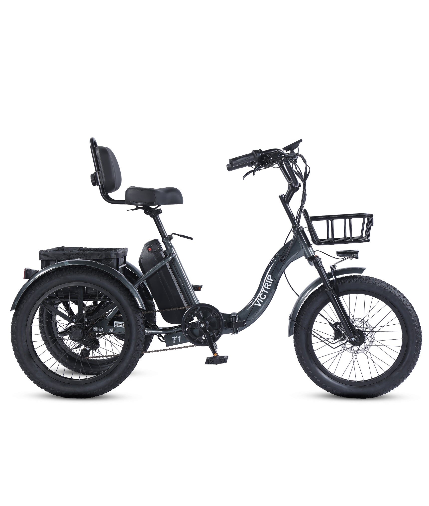 Best Electric Tricycle Black | VICTRIP