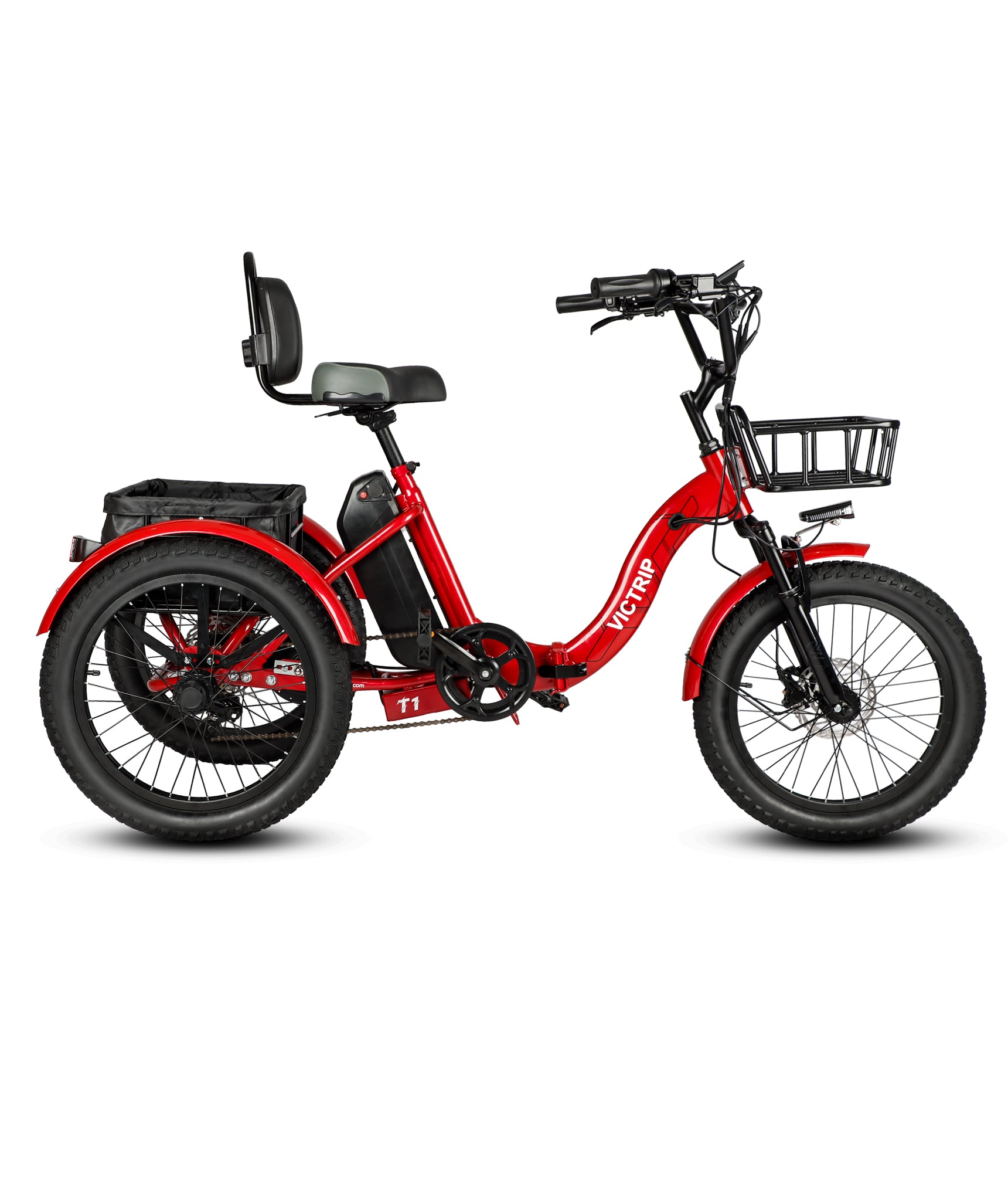 Fat Tire Electric Trike 750W | VICTRIP