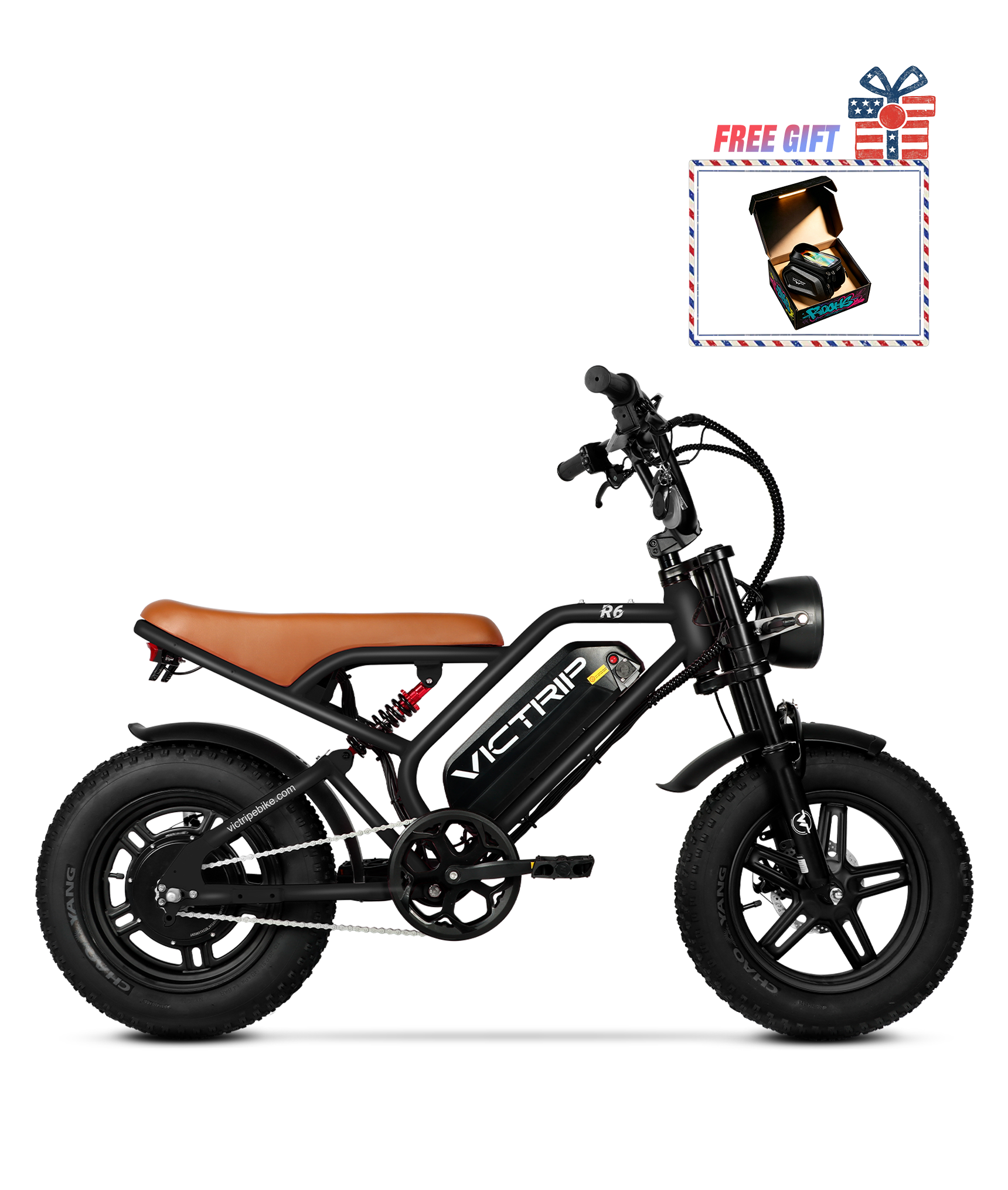 Full Sus Electric Bike 16 Inch | VICTRIP