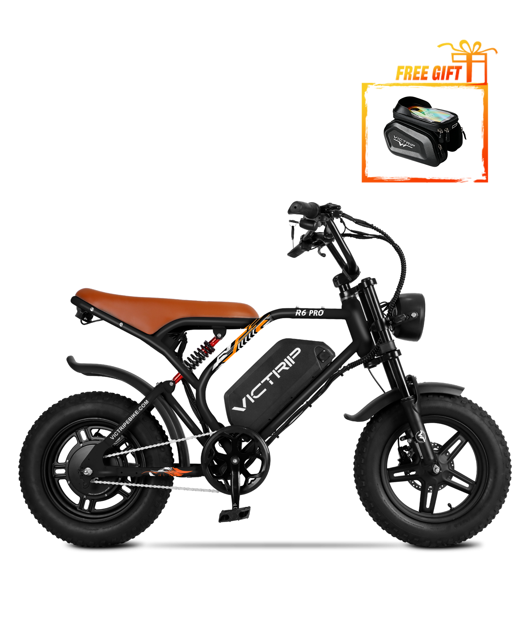 Full Suspension Moped Electric Bikes | VICTRIP