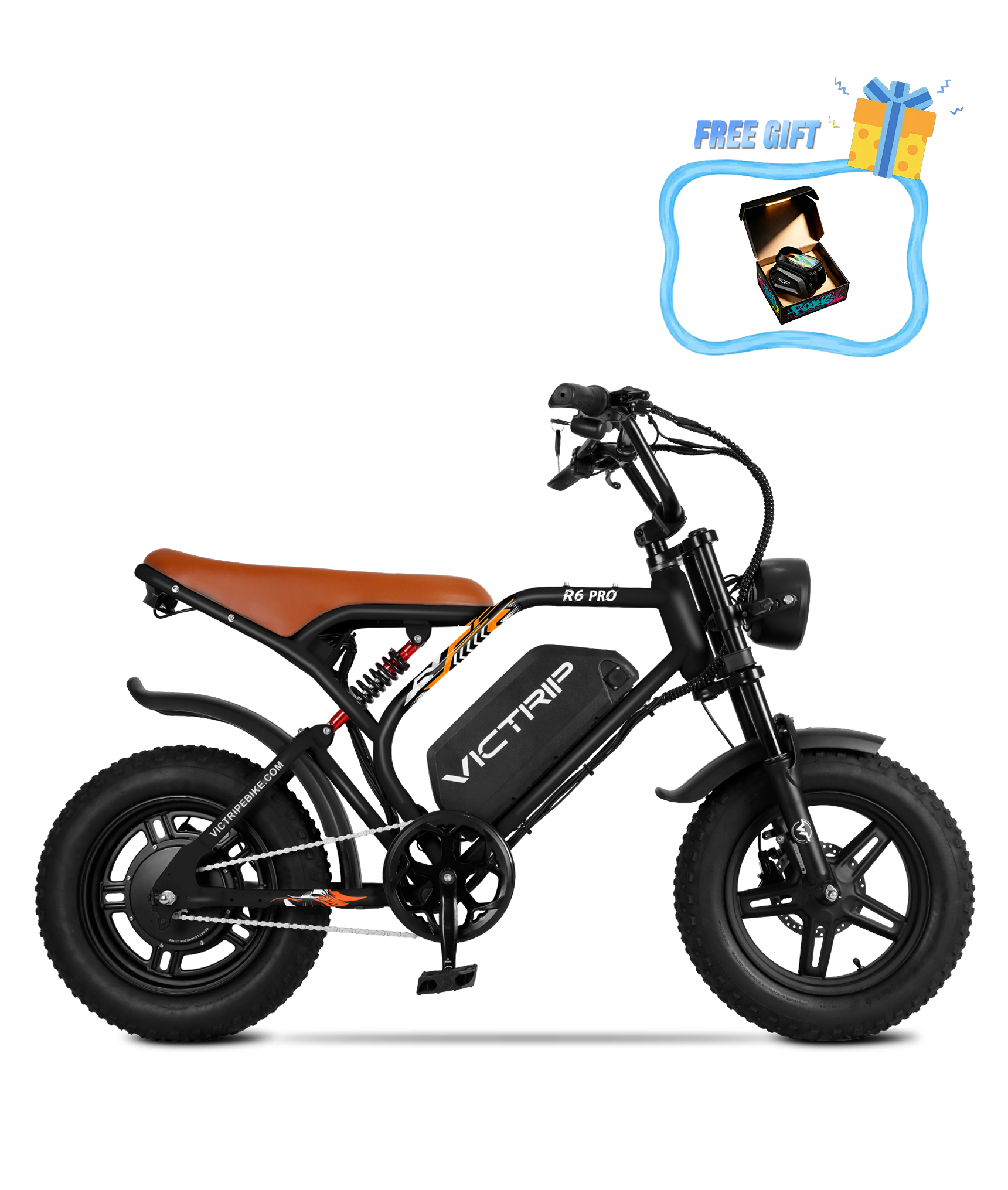 Full Suspension Moped Electric Bikes | VICTRIP