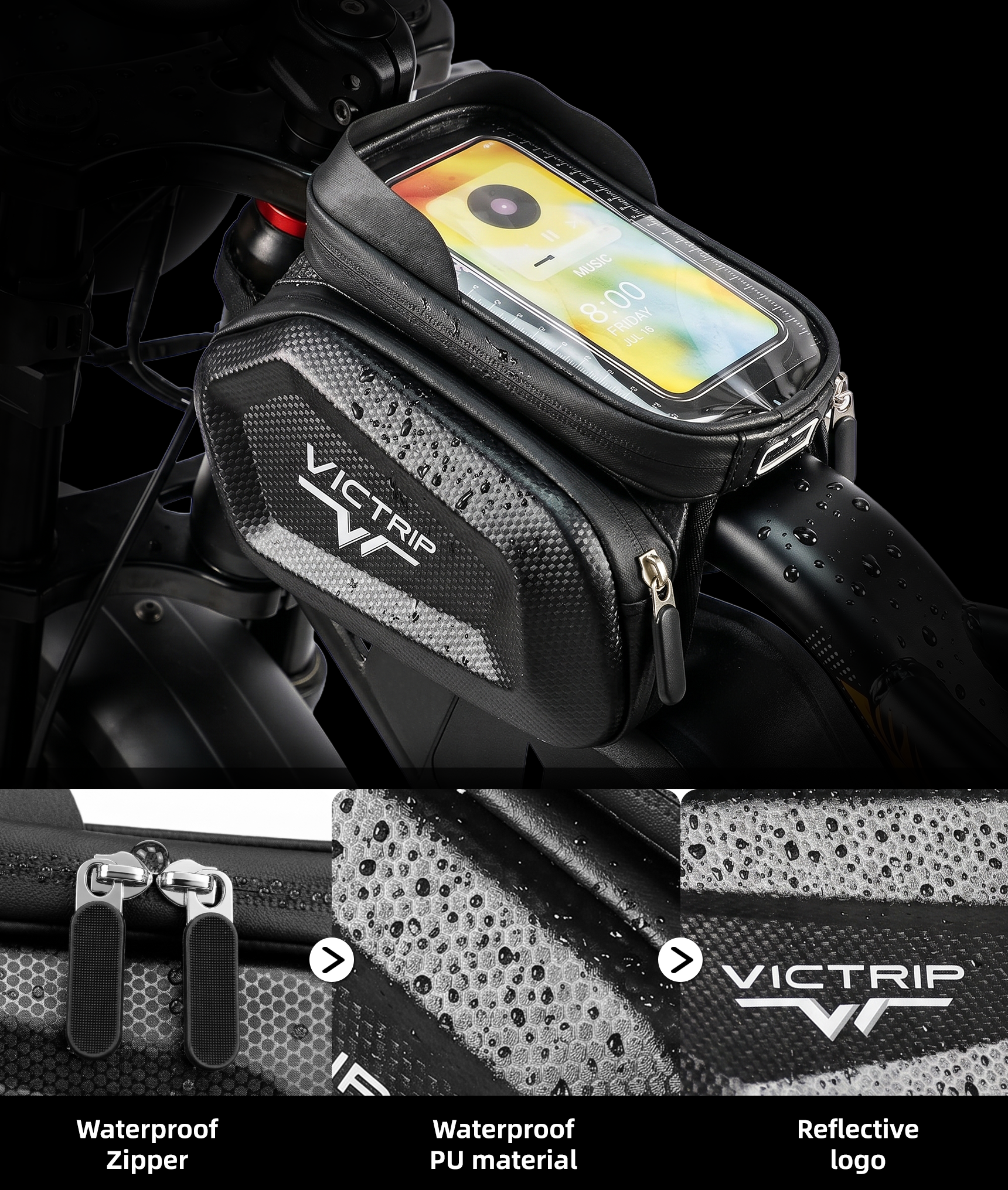 Ebike Waterproof Phone Bag