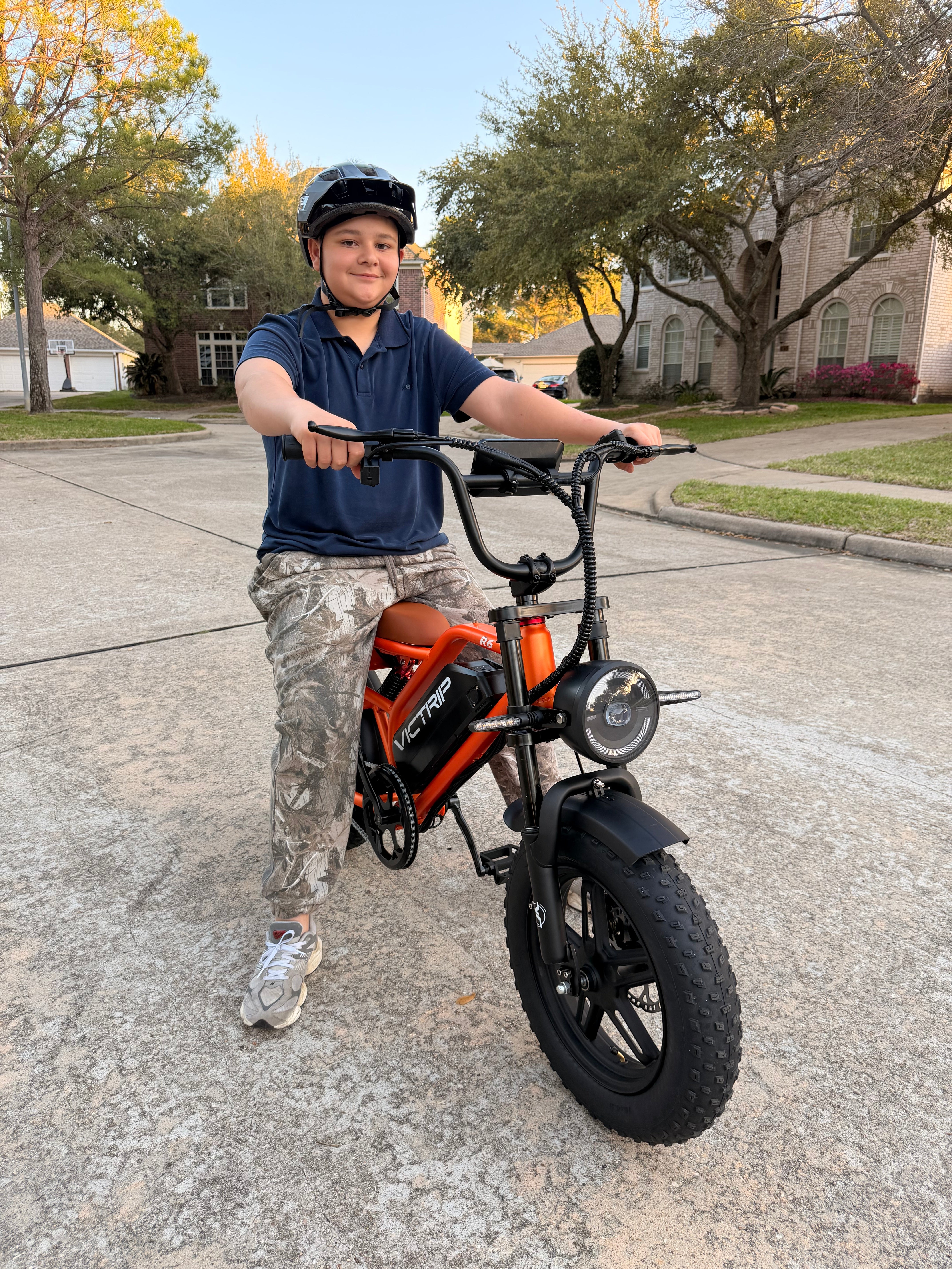 Ebike Moped Style​ For Teens | VICTRIP