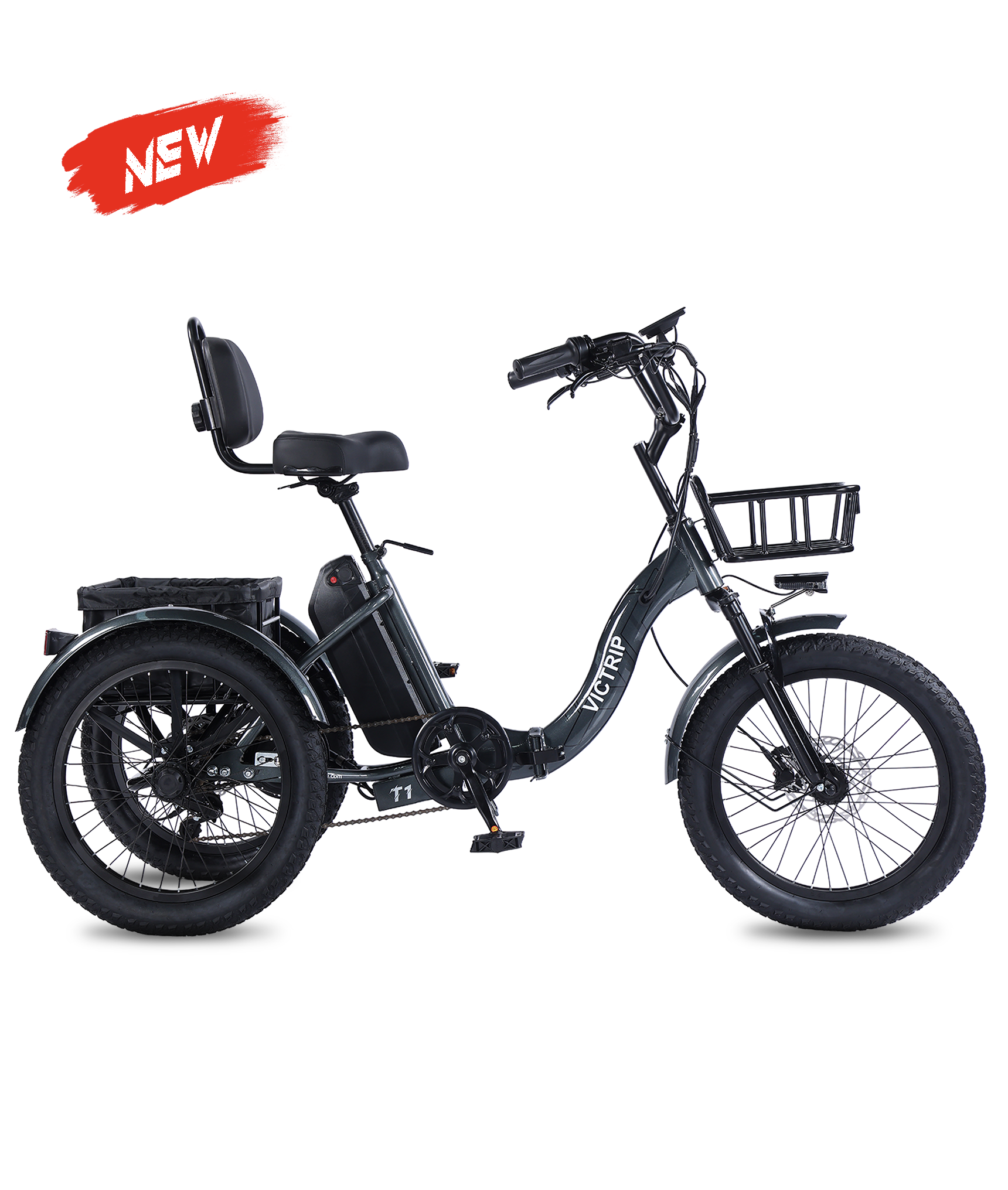 Electric Fat Tire Tricycle | VICTRIP