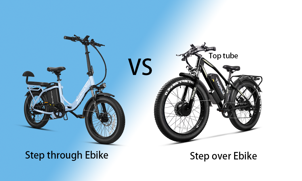 Step Through Vs Step Over EBike | VICTRIP