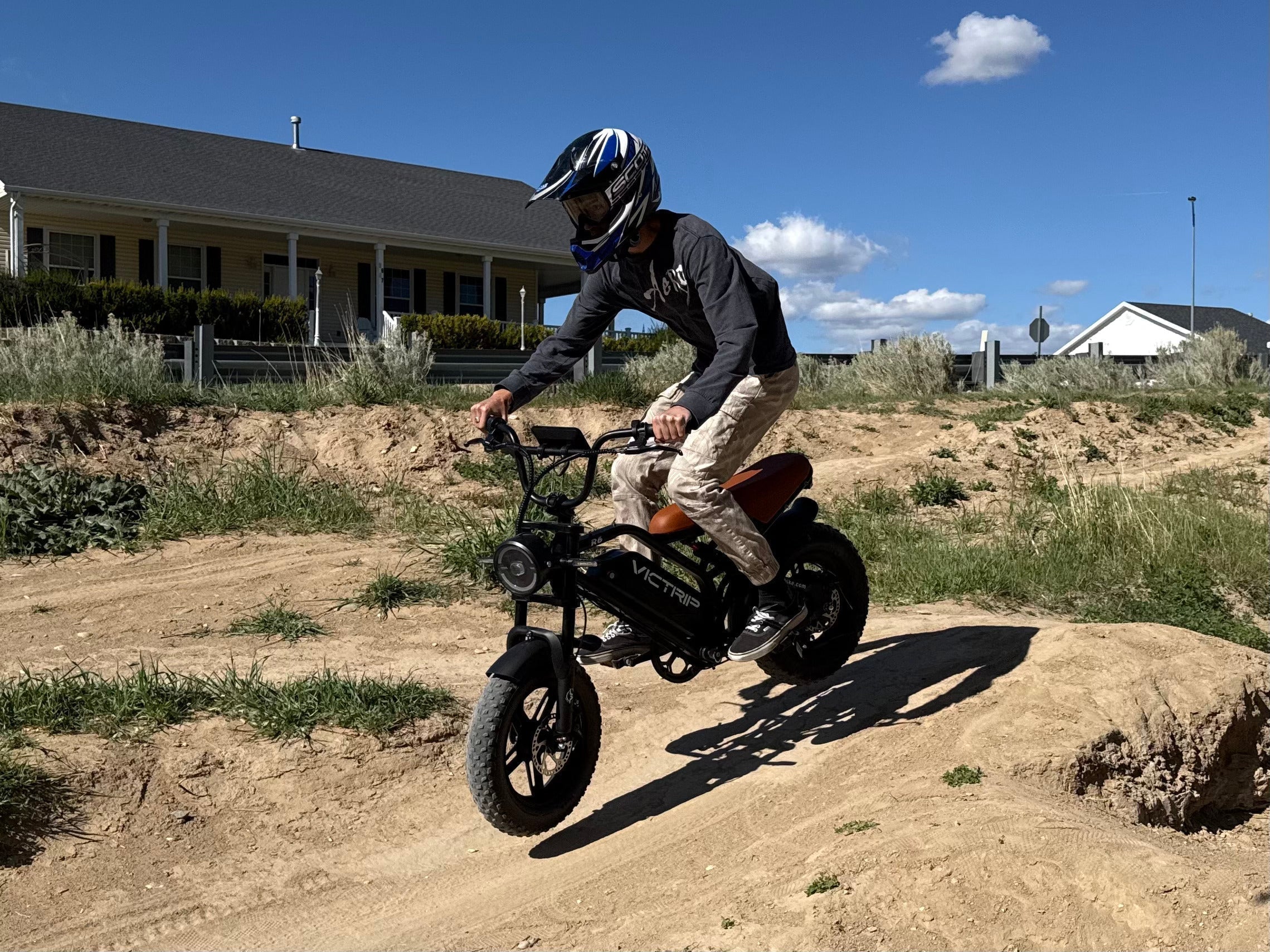 Off Road Electric Bike Full Sus​ | VICTRIP