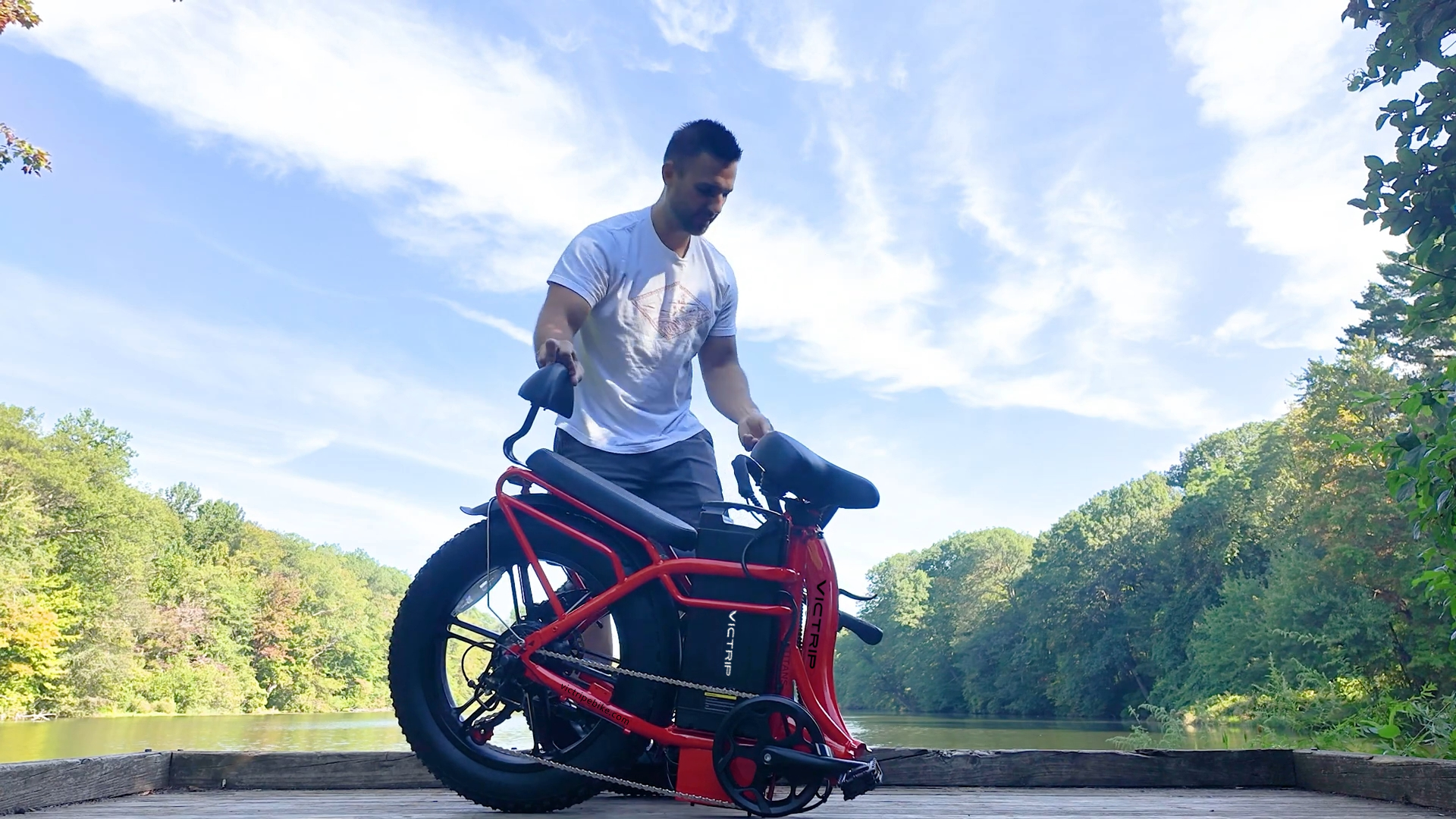 1000W Folding Electric Bikes | VICTRIP