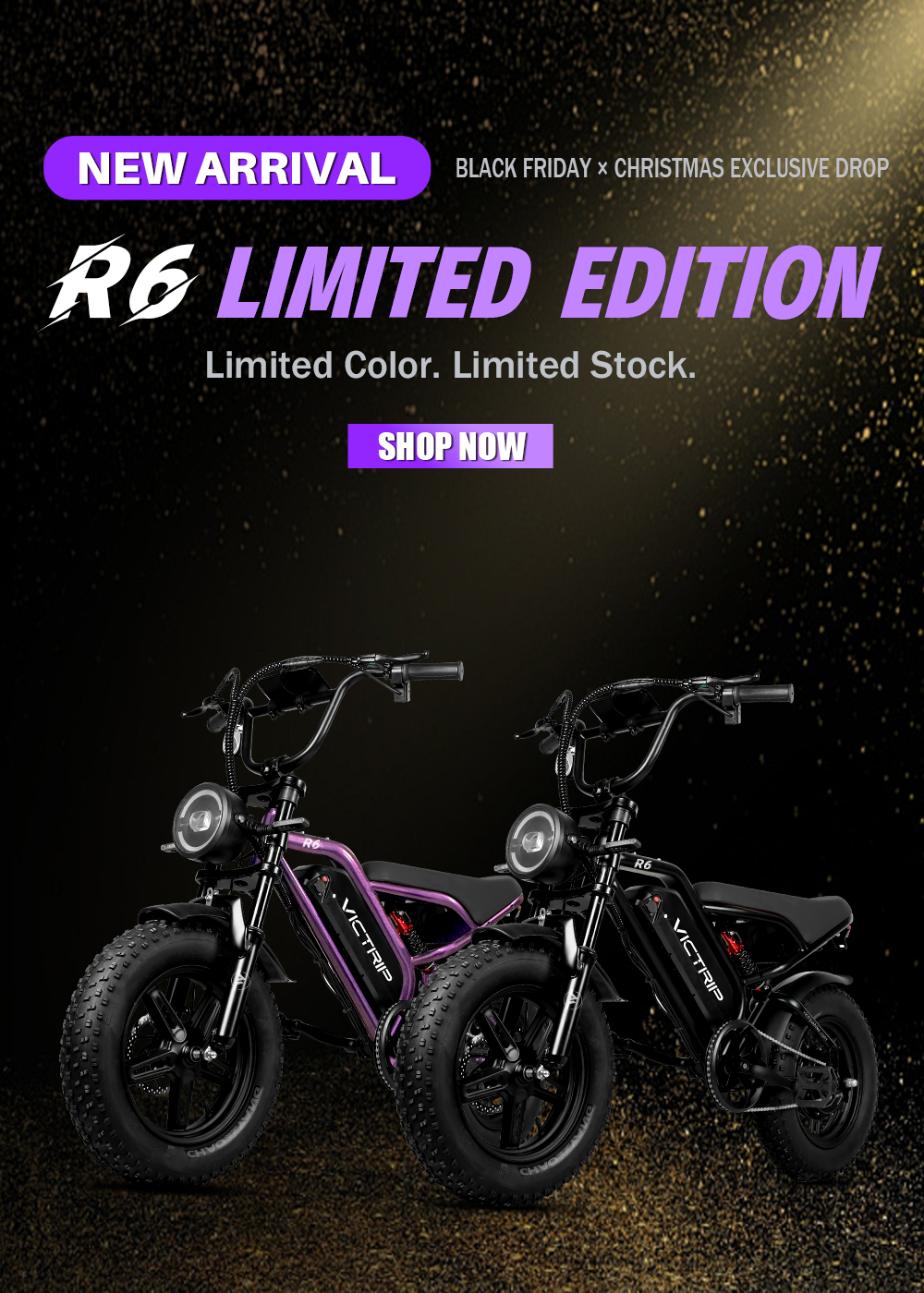 Electric Moped Bicycle​ 1000W | VICTRIP