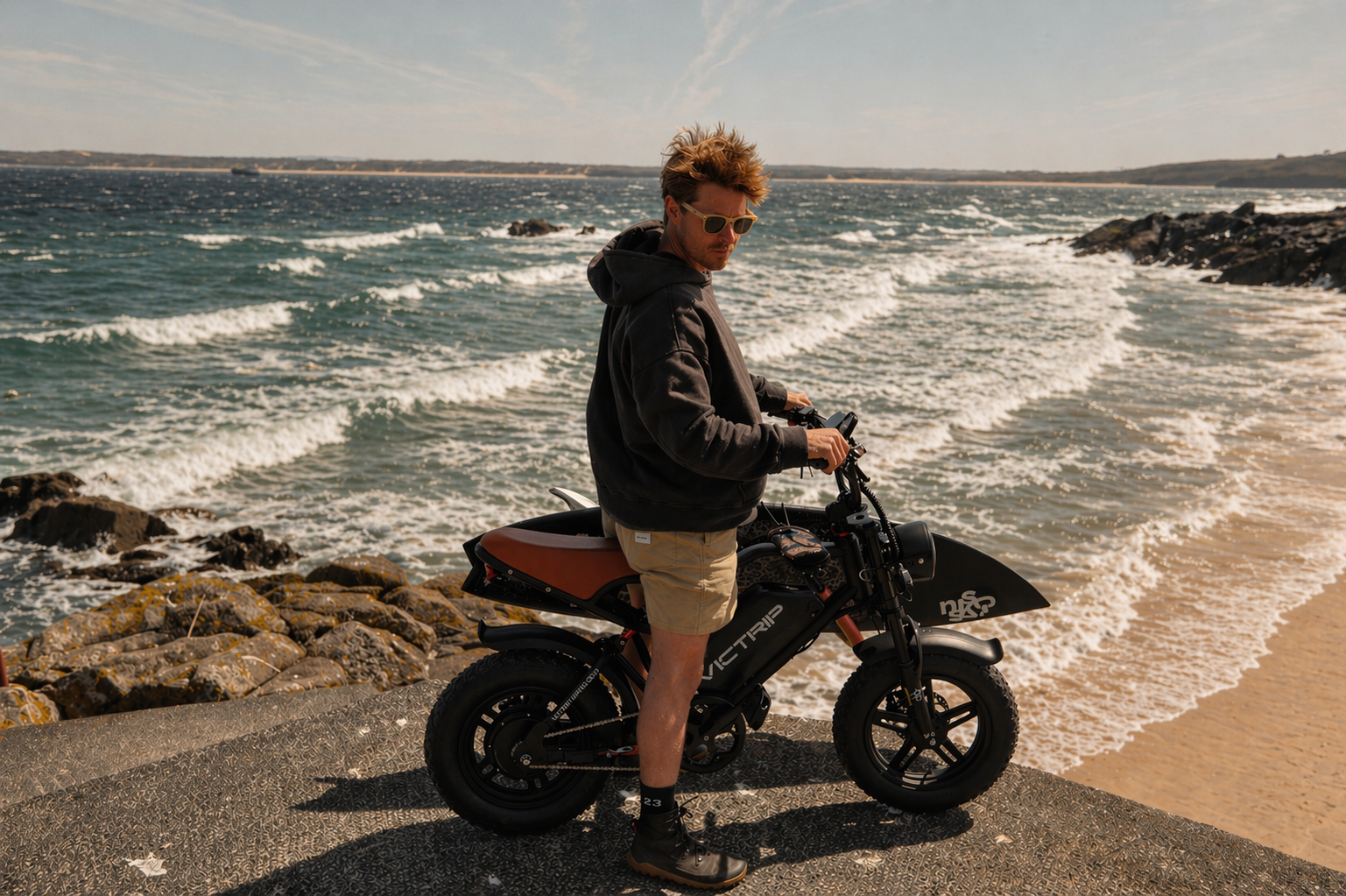 Moped Style Electric Off Road Bike​ | VICTRIP