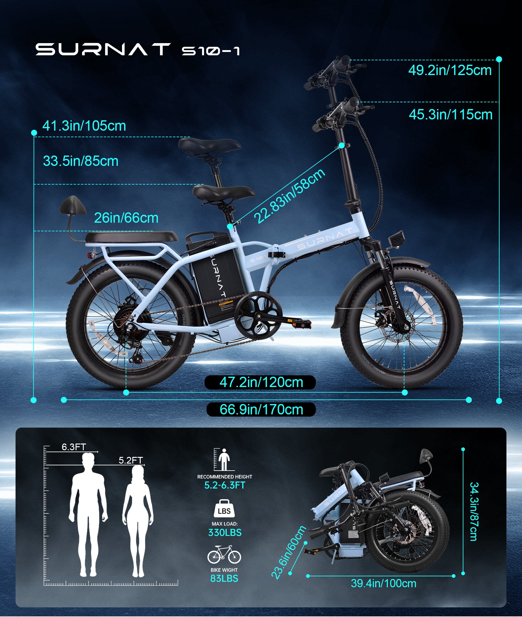 VICTRIP®SURNAT S10&S10-1 Ebike