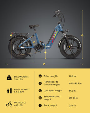 VICTRIP® Mimas Foldable Ebike