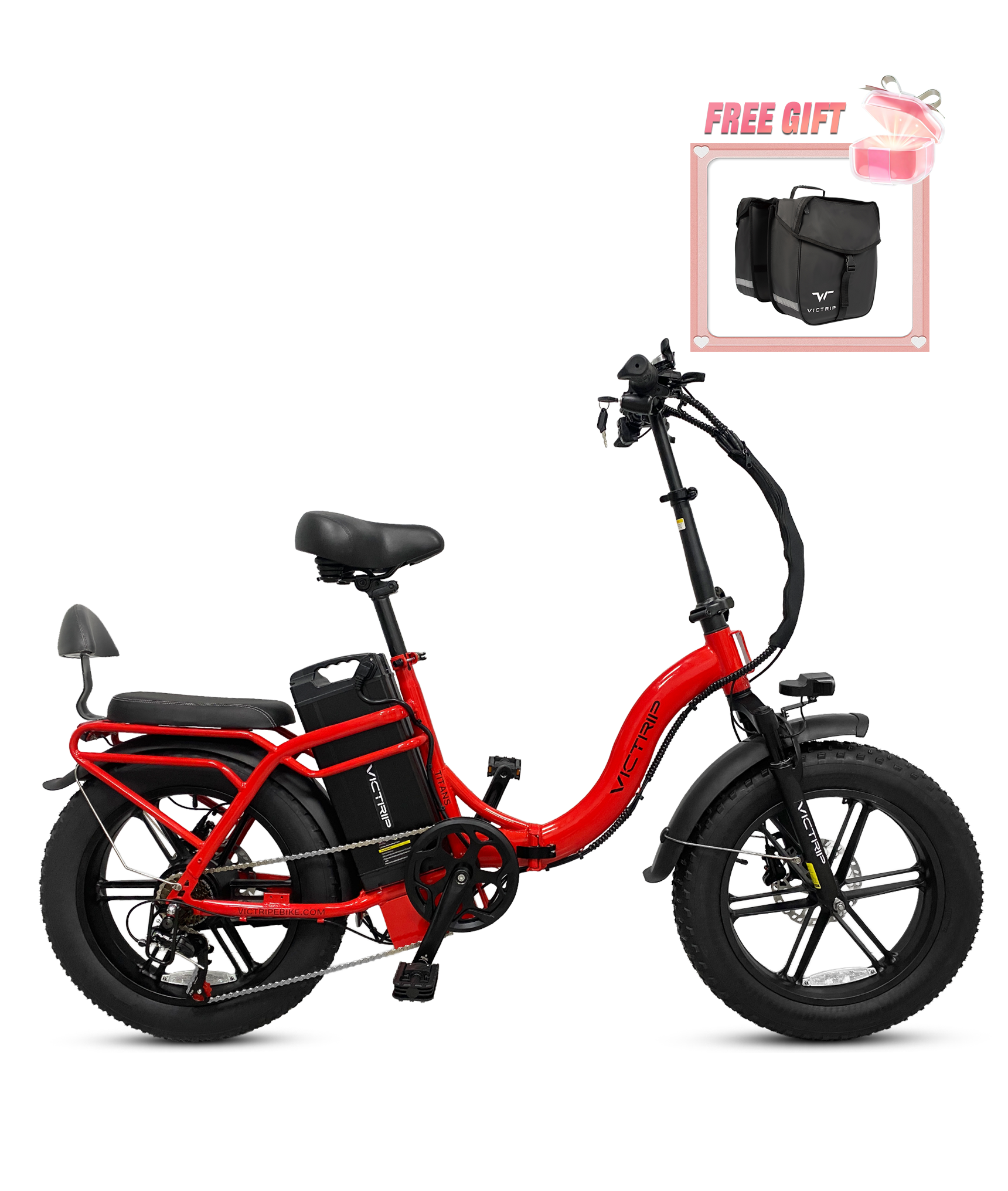 VICTRIP® TITAN S 1000W Long Range Ebike