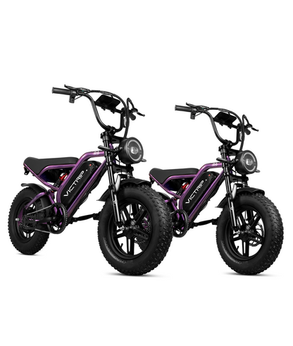 VICTRIP R6 Moped Style Ebike | Electric Bike for Kids & Teens | Range 60 Miles | 16 inch Electric Bike