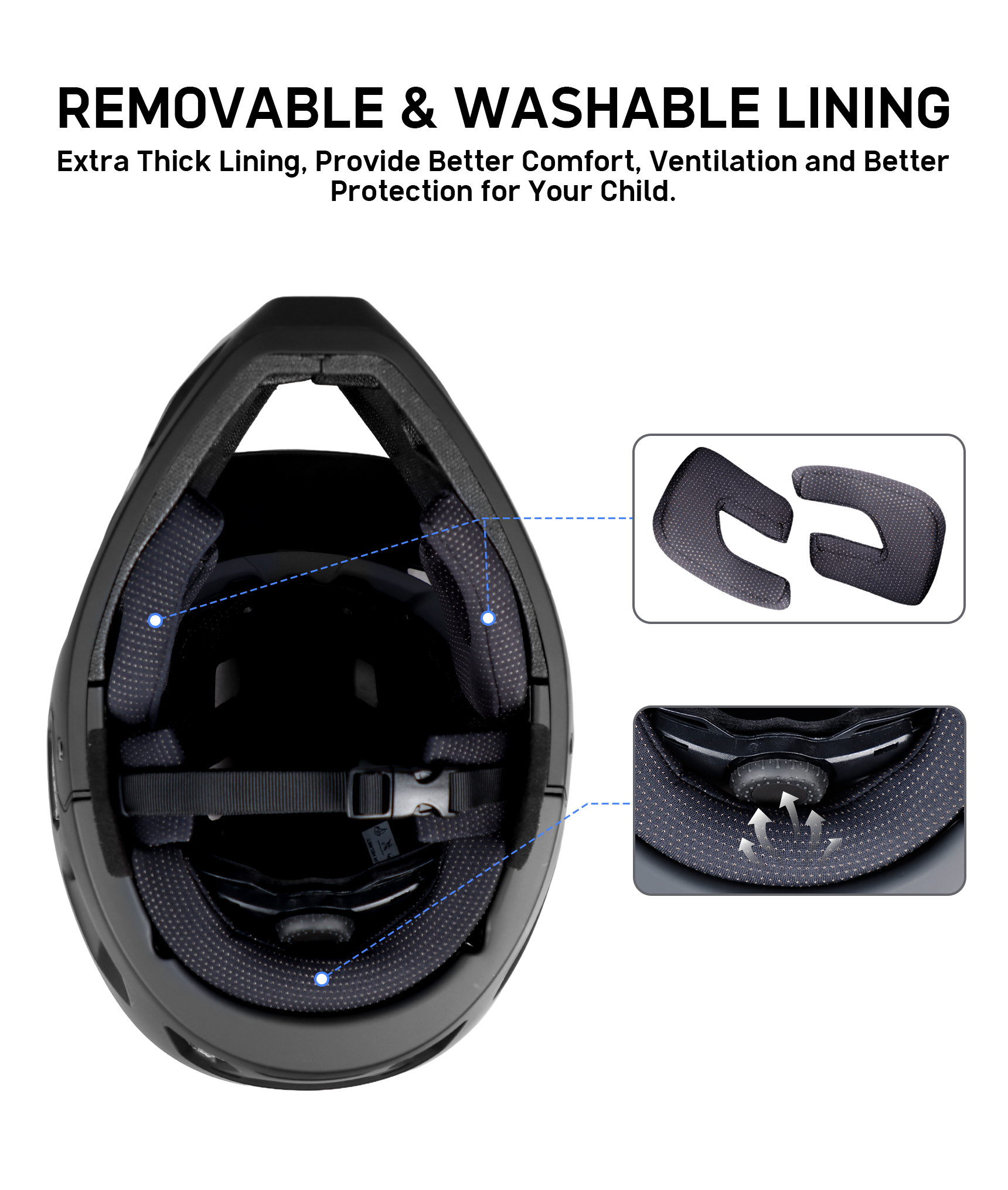 Motorbike Black Helmet​ | VICTRIP