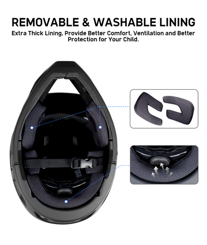 Motorbike Black Helmet​ | VICTRIP