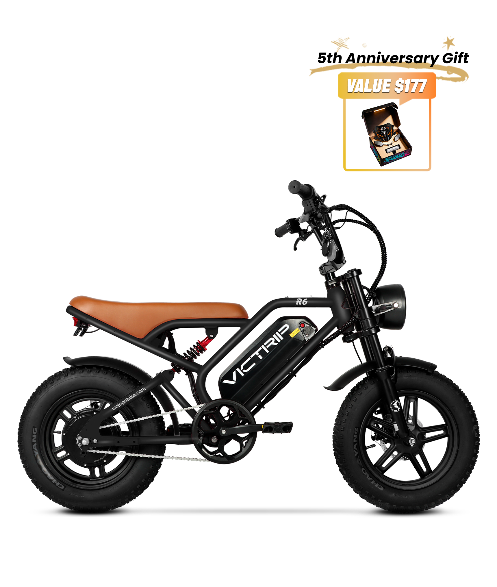 VICTRIP ®R6 Off Road Electric Bike For Teens