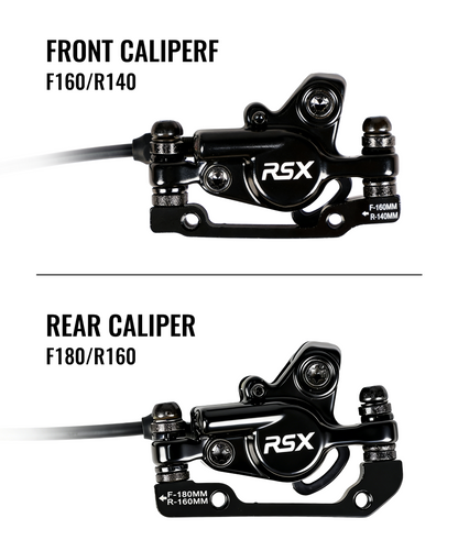 Hydraulic brake lever for electric bike