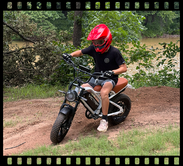 Moped Style Ebikes For Kids​ | VICTRIP