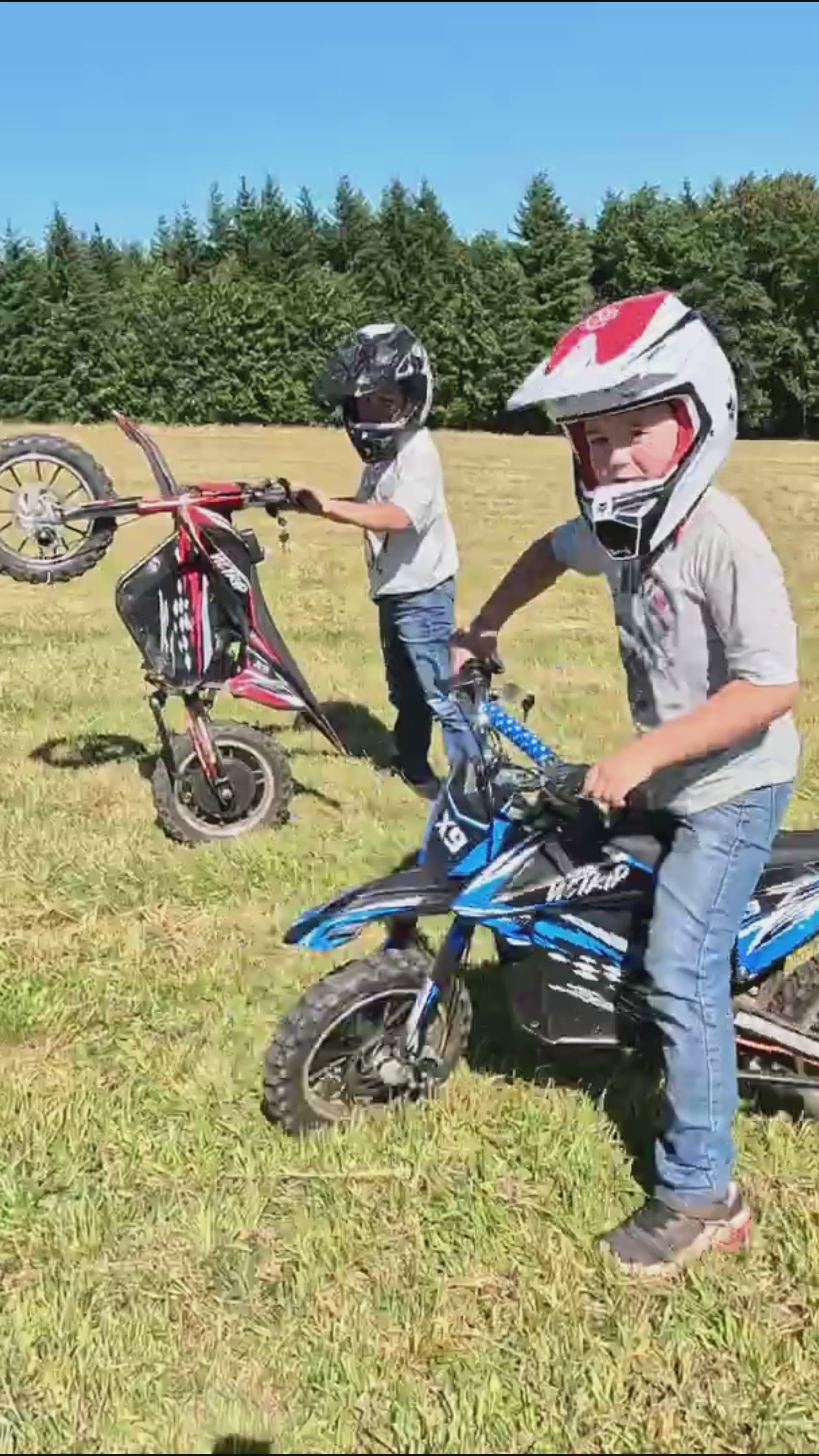 Load video: 500W Electric Dirt Bike For Kids | VICTRIP
