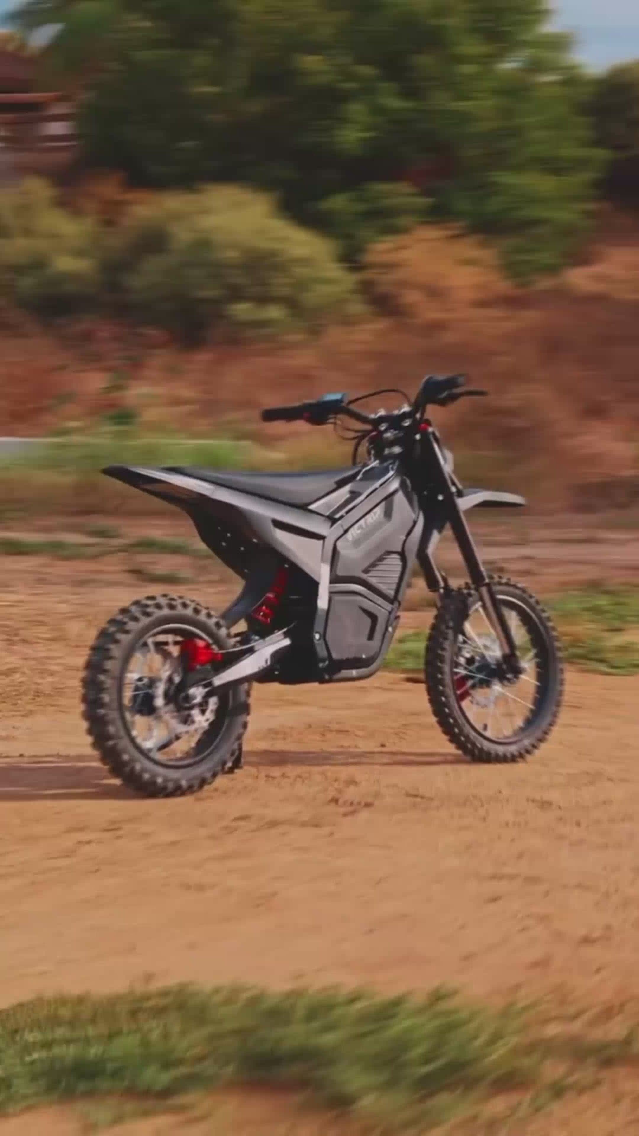 Load video: VICTRIP®R7 4000W Electric Dirt Bike For Teens &amp; Adults