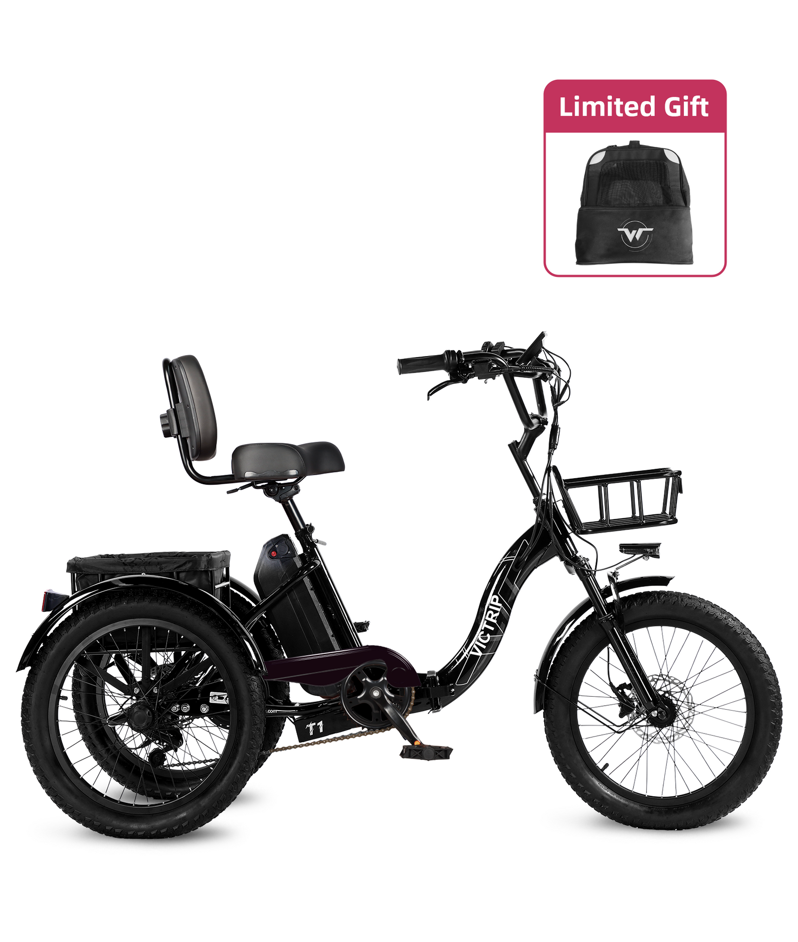 3 Wheel Electric Tricycle | VICTRIP