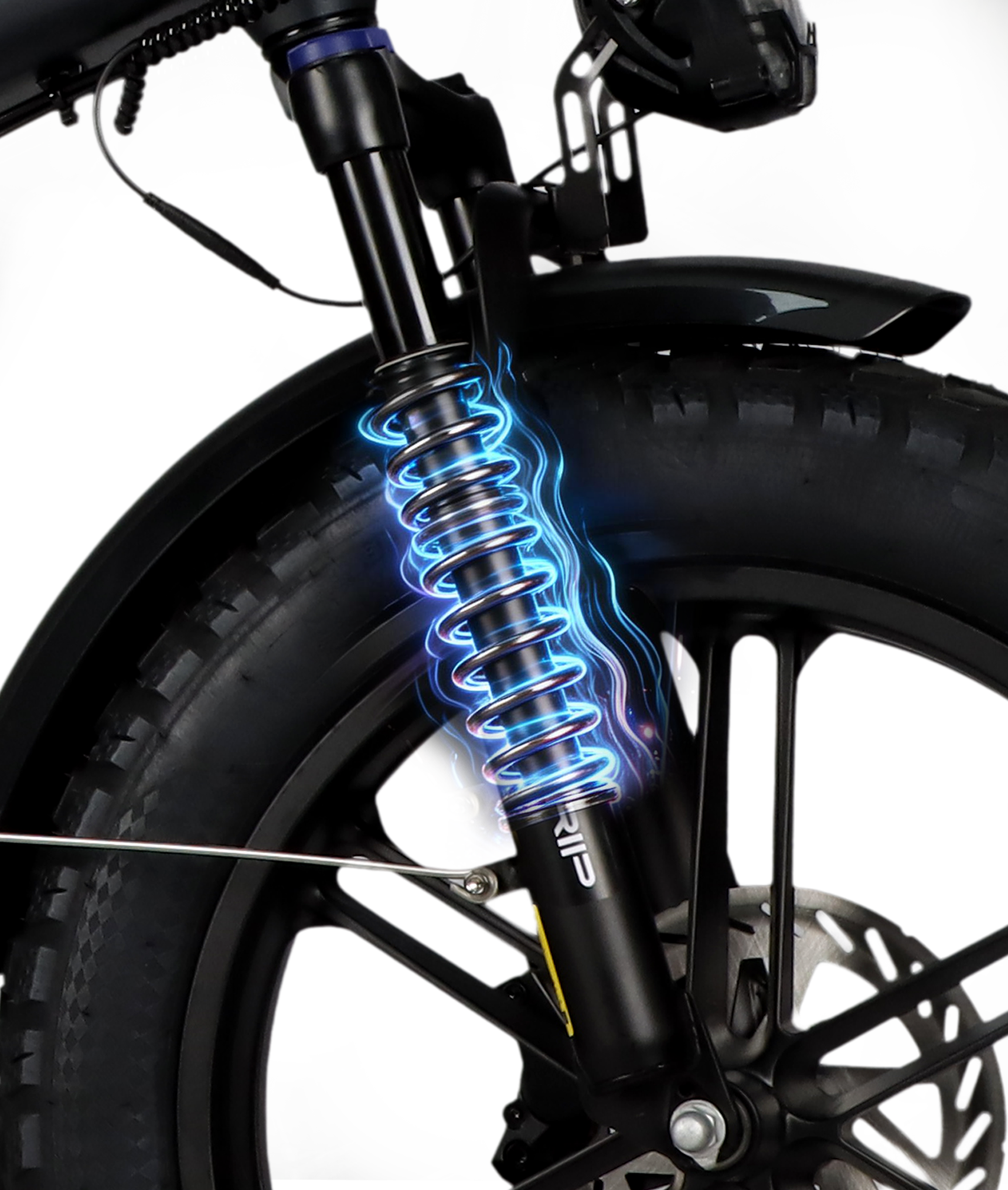 Front Suspension Folding EBike | VICTRIP