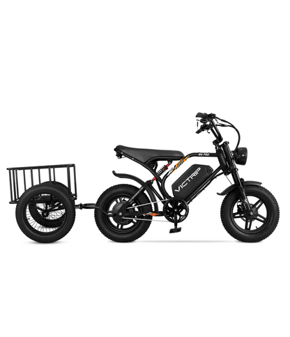 VICTRIP®R6 Pro - 1500W Full Suspension Moped Style EBike