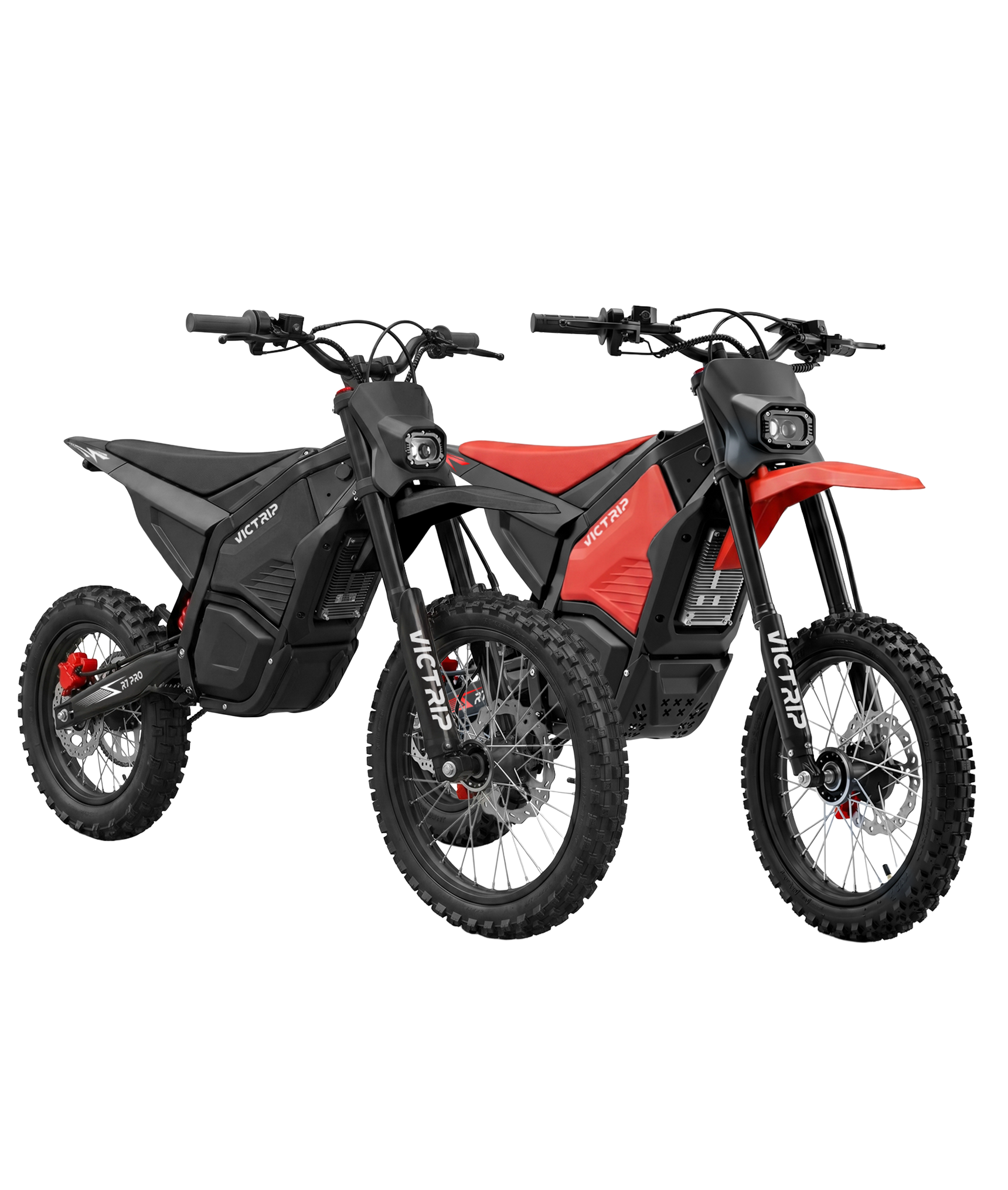 VICTRIP® R7+R7 Pro Combo Electric Dirt Bikes
